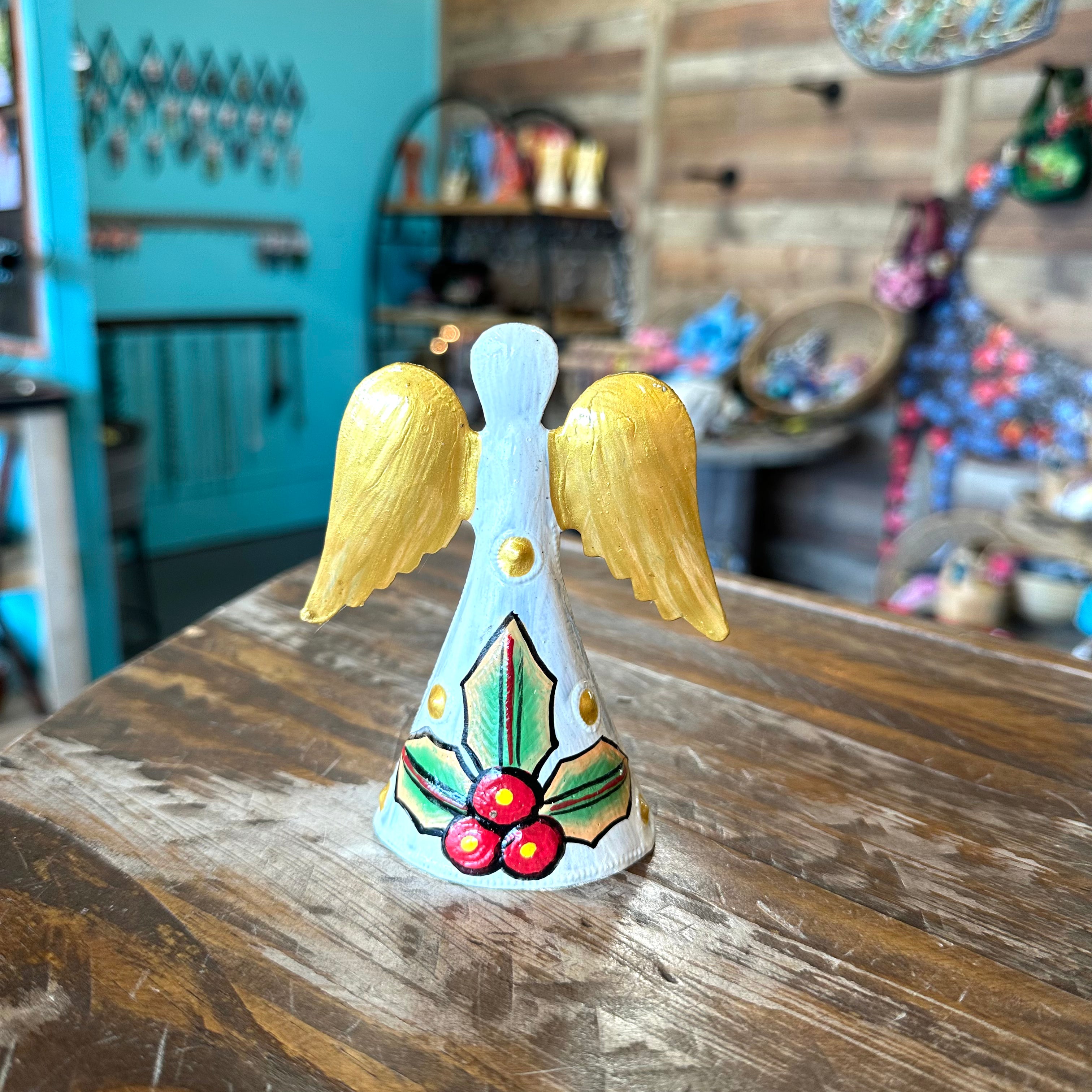 Little Holly Angel- White