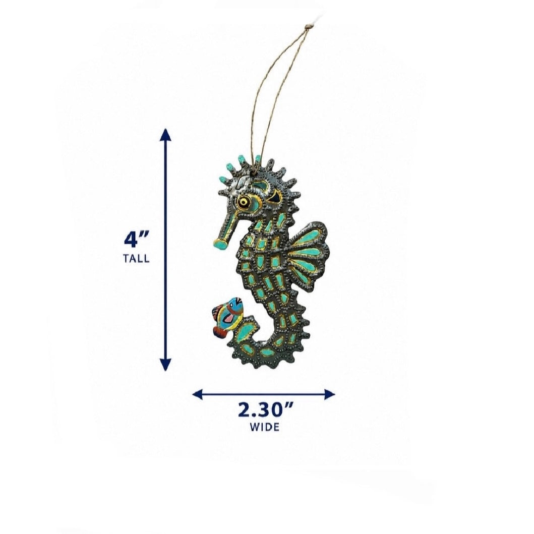 Orilien Turquoise Seahorse Ornament
