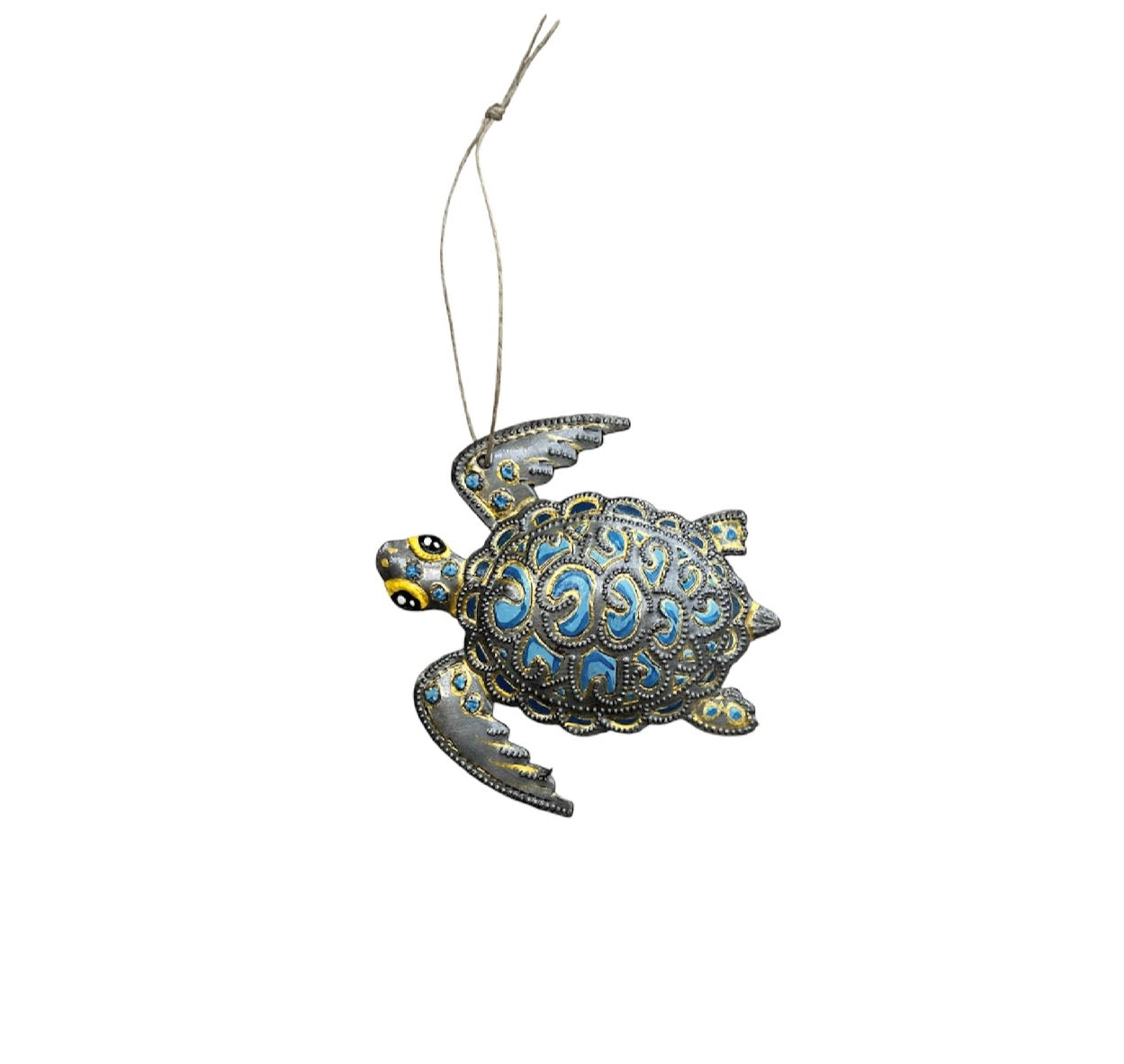 Orilien Blue Turtle Ornament