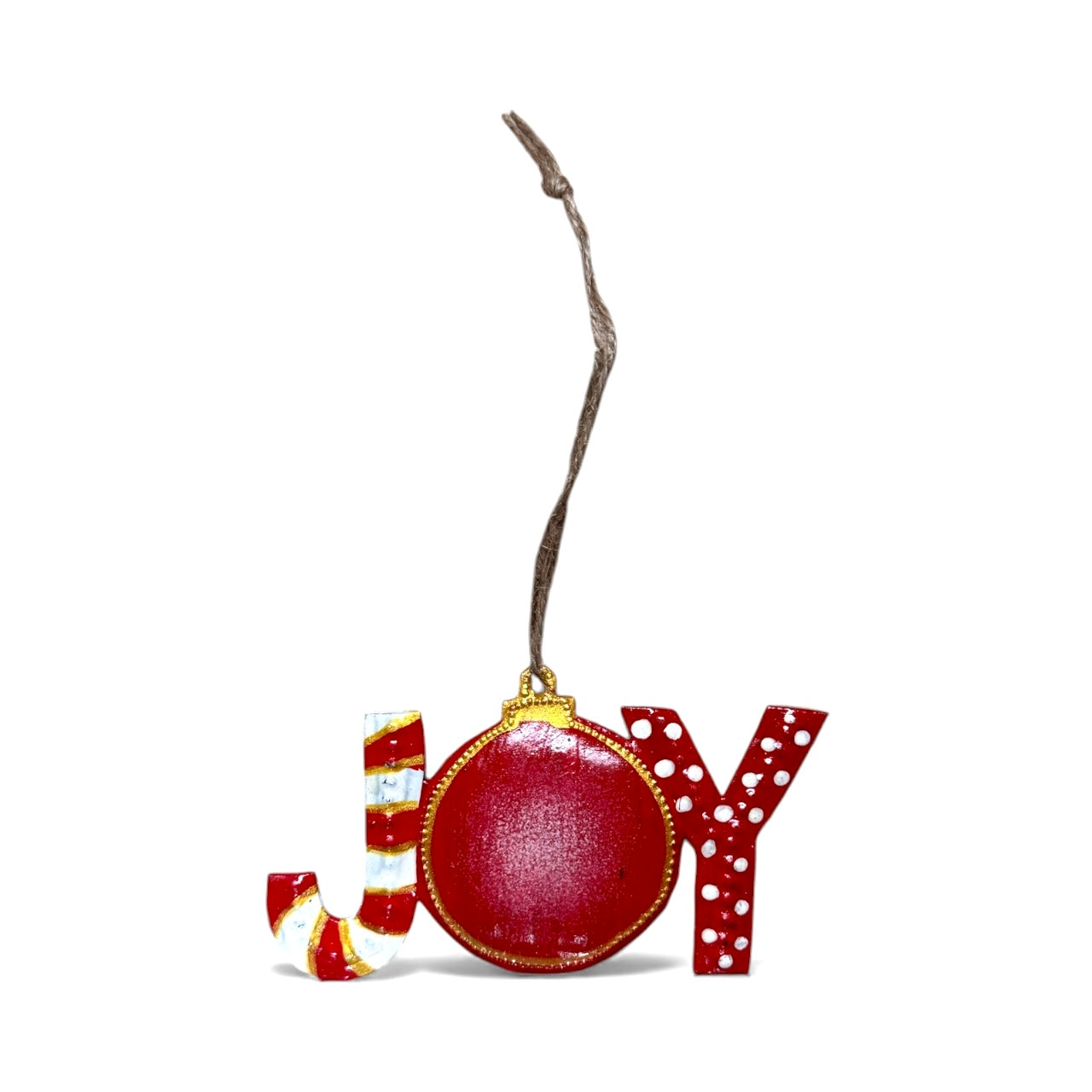 Candy Cane Joy Ornament