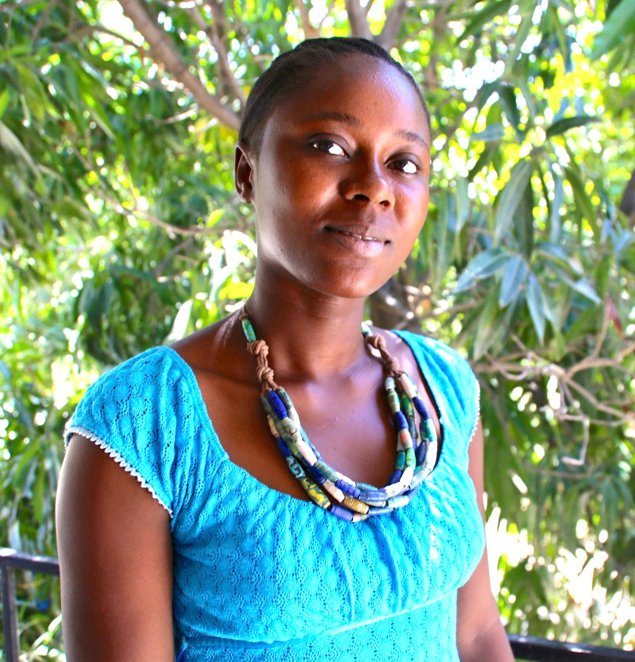 Handmade Bead Statement Necklace