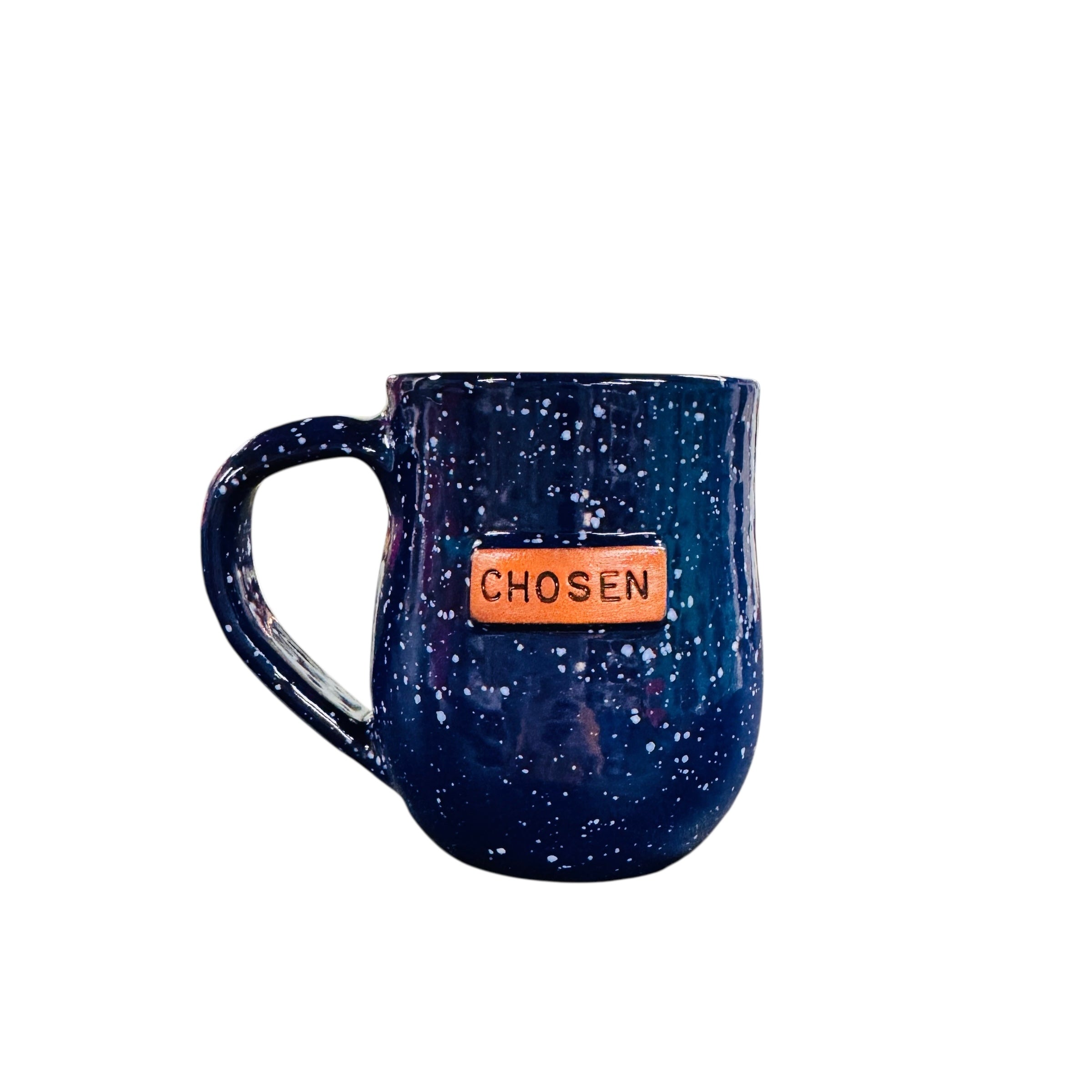 Chosen Mug- Speckled Navy