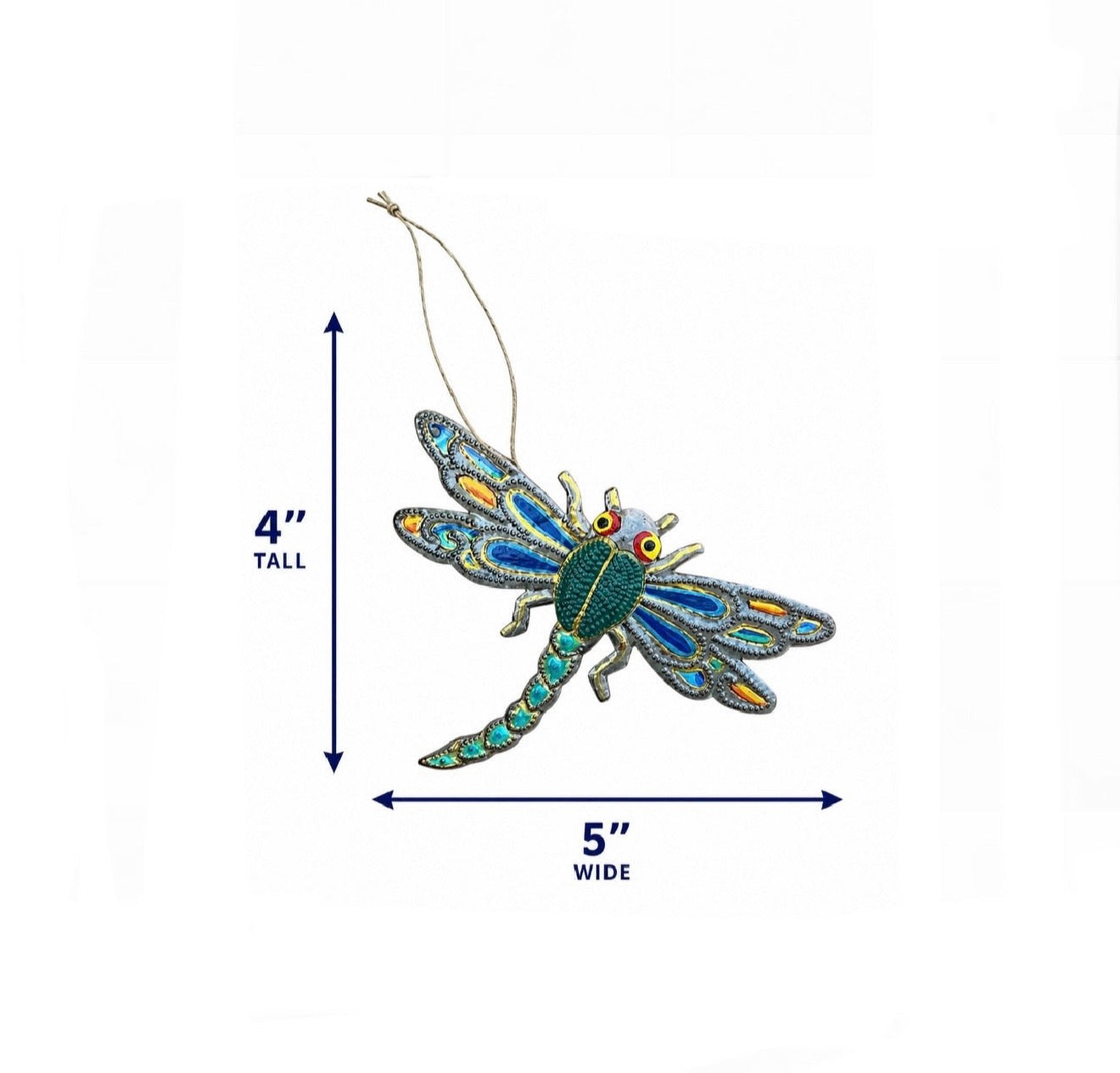 OrilienBlue/Turquoise Dragonfly Ornament