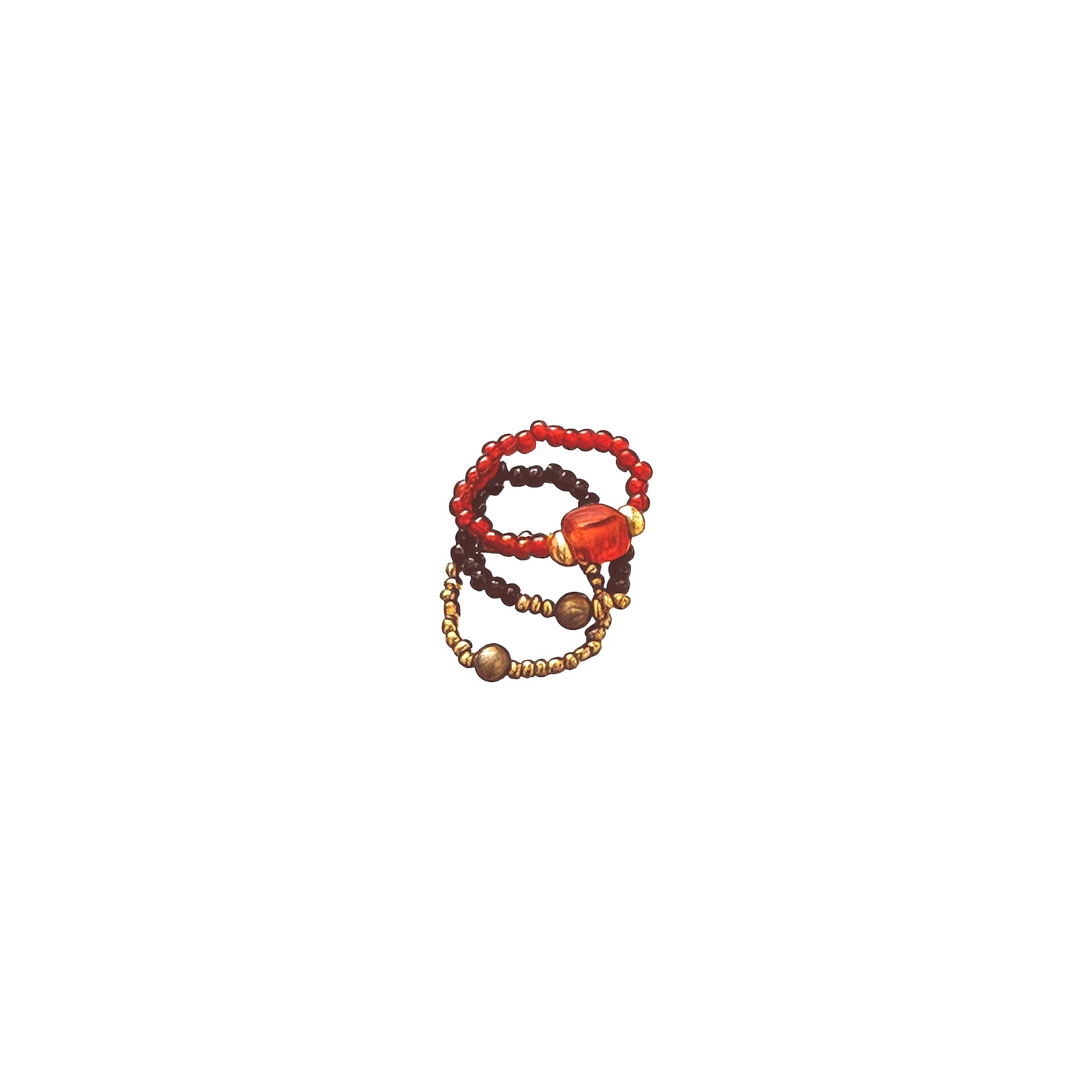 Liebe Stacker Rings- Set of 3