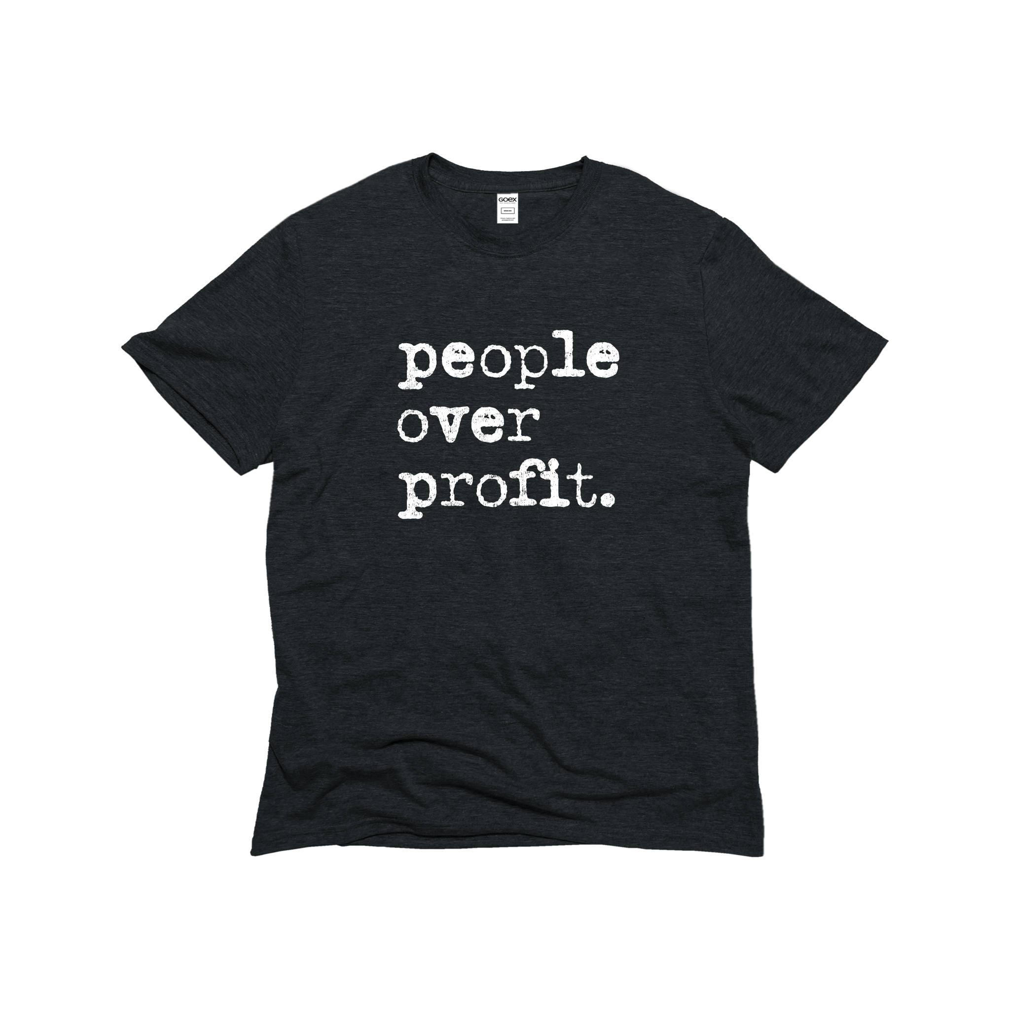 People over Profit Unisex Eco-Triblend Tee