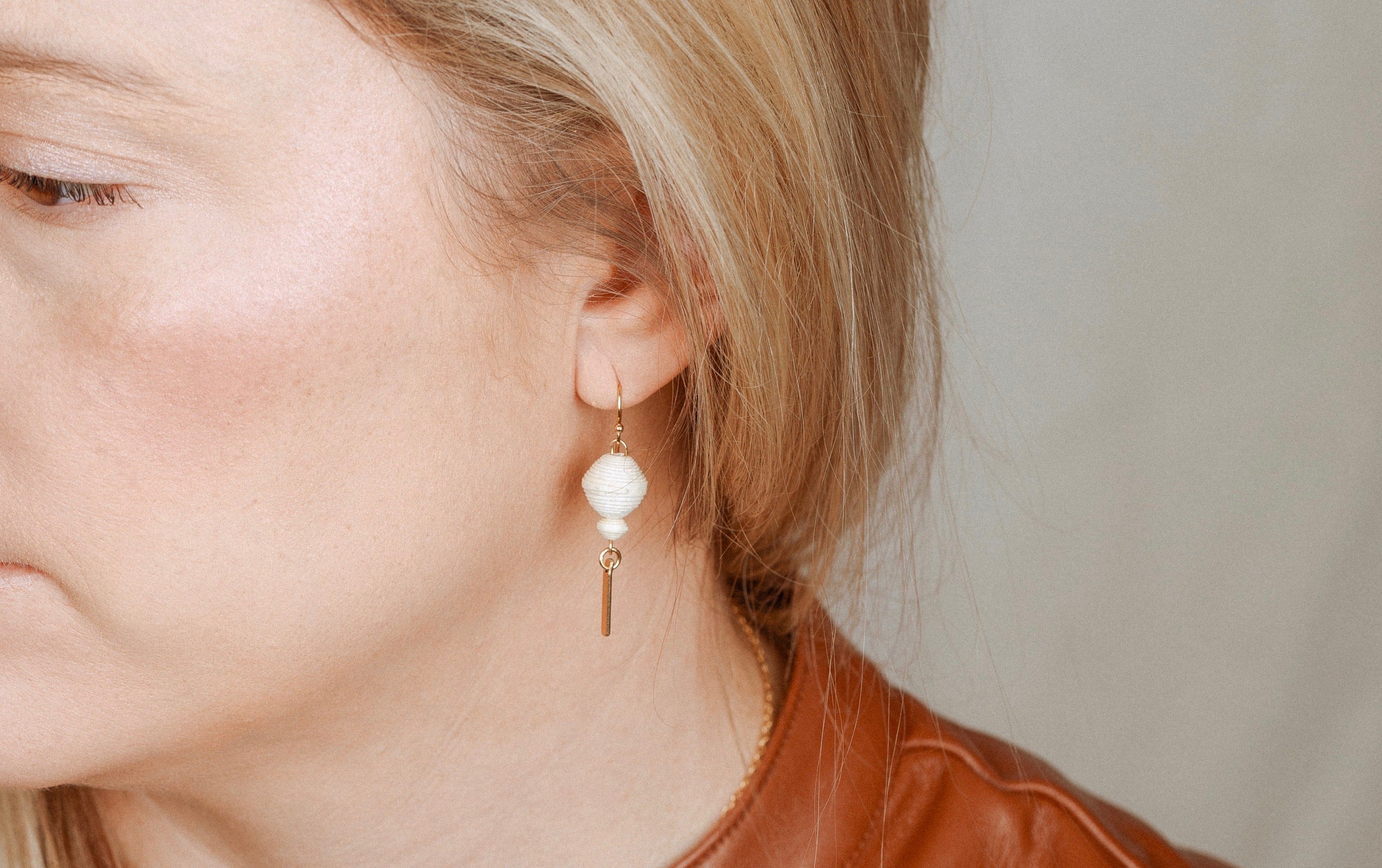 Belinda Bead Drop Earrings