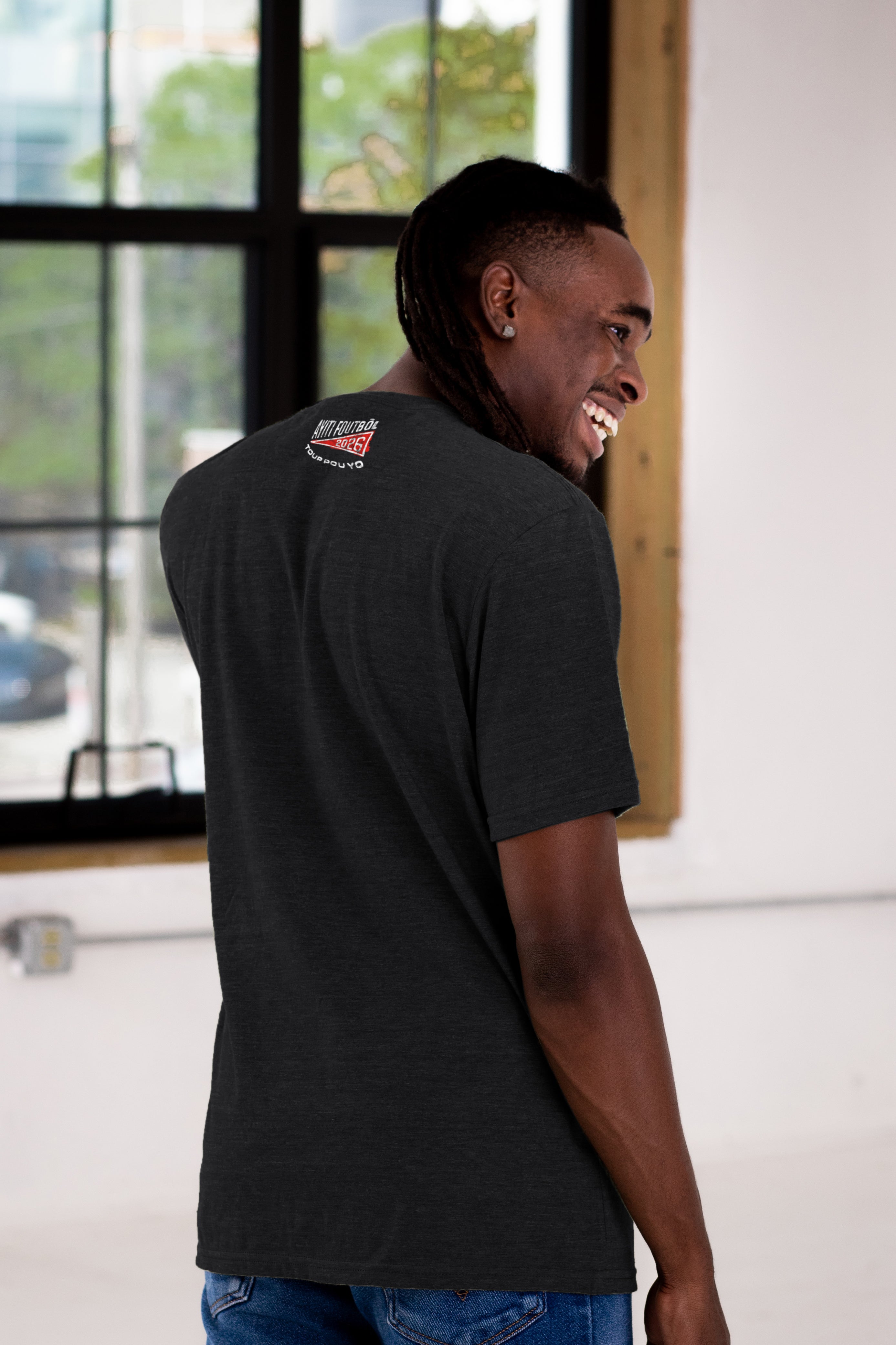 Haiti National Futbol Tee