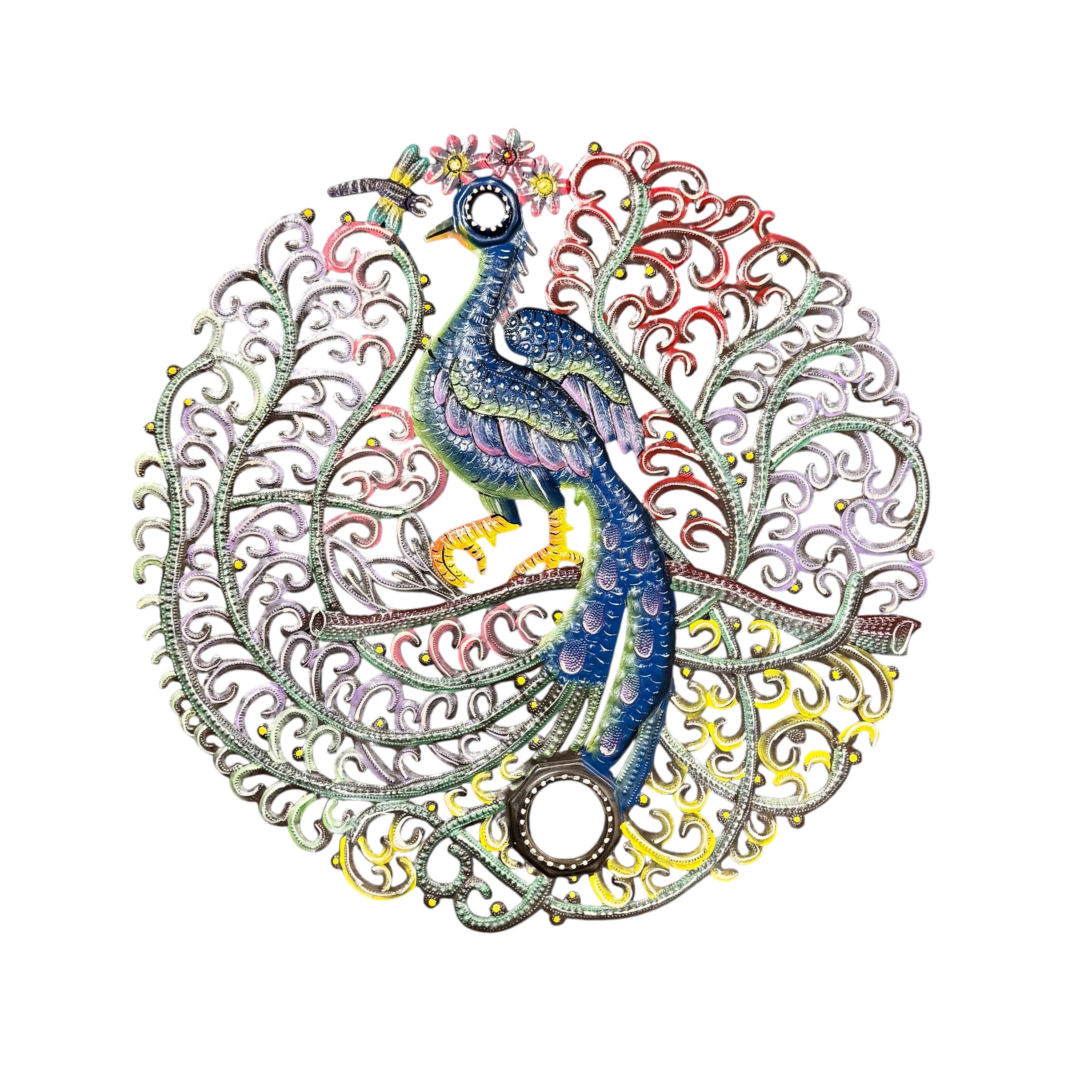 Peacock Oil Drum Top