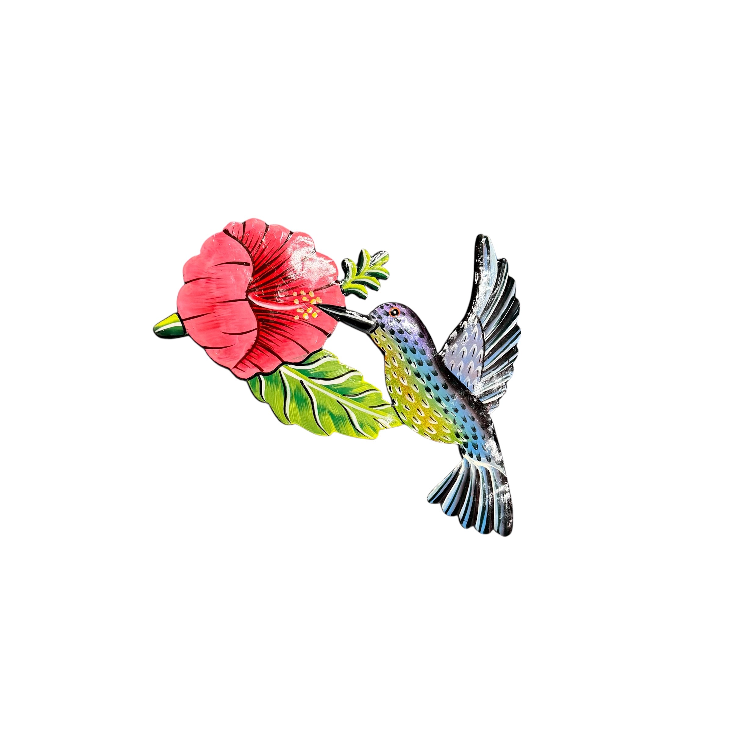 Hibiscus and Hummingbird