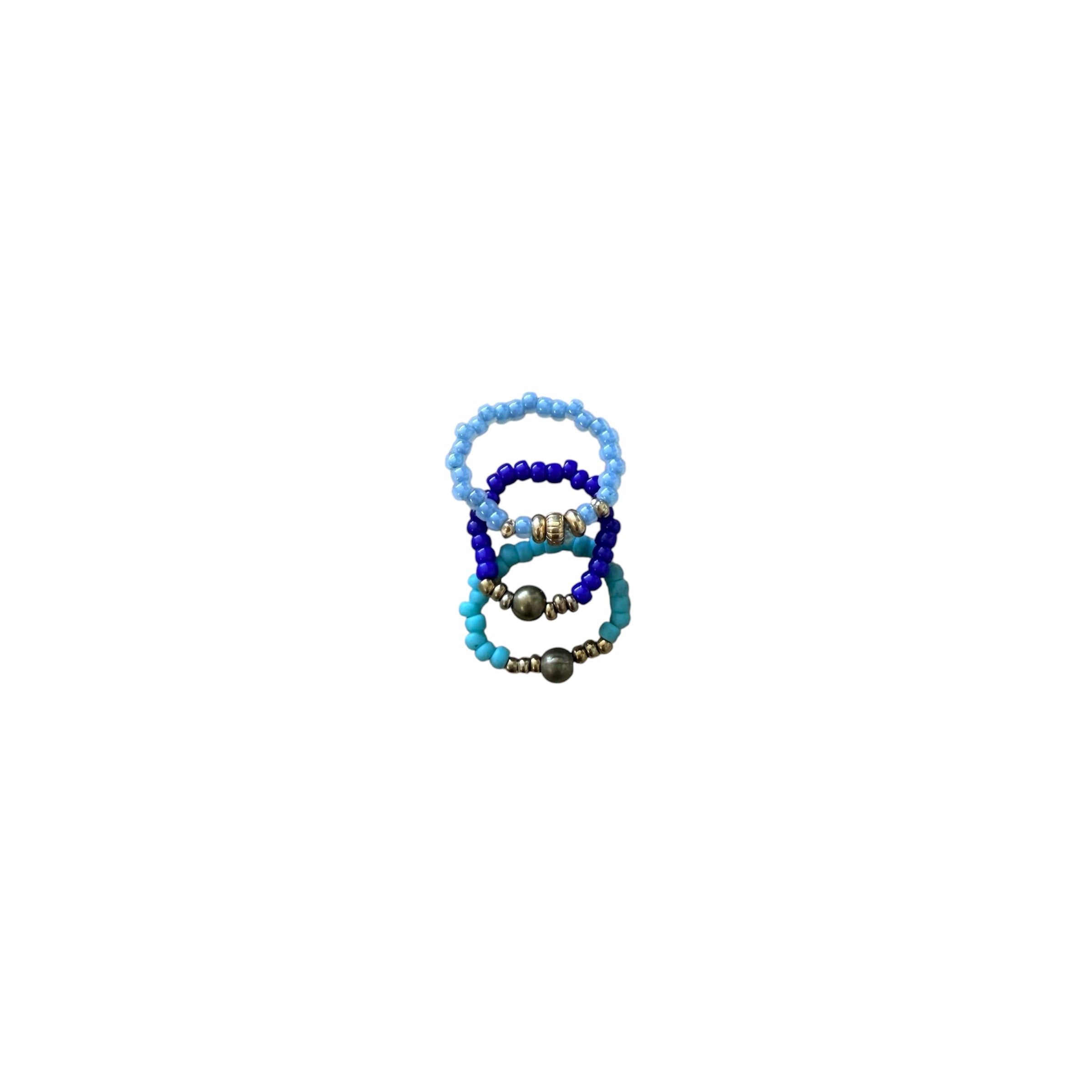 Sky Stacker Rings- Set of 3