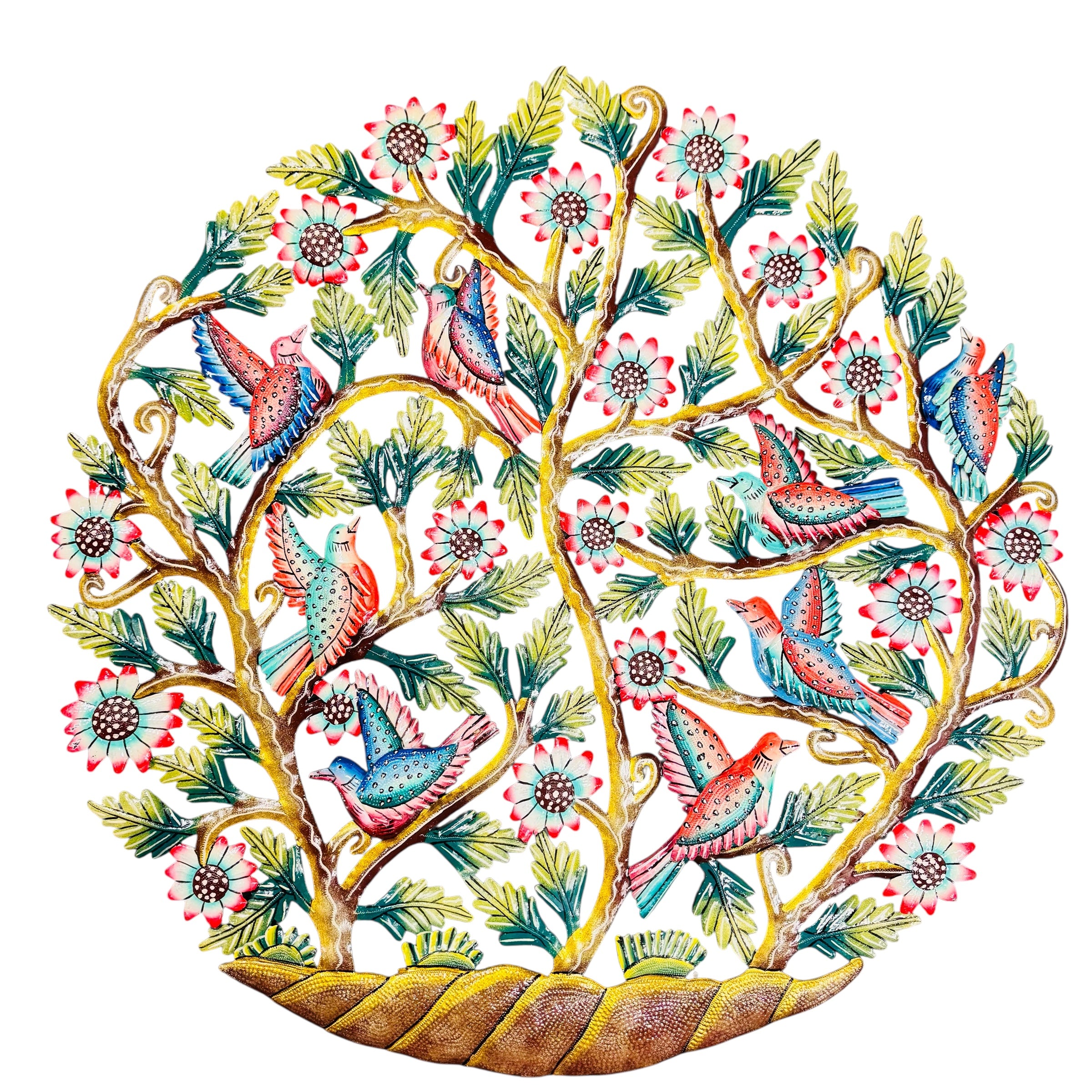 Jumbo 3-D Birds Tree