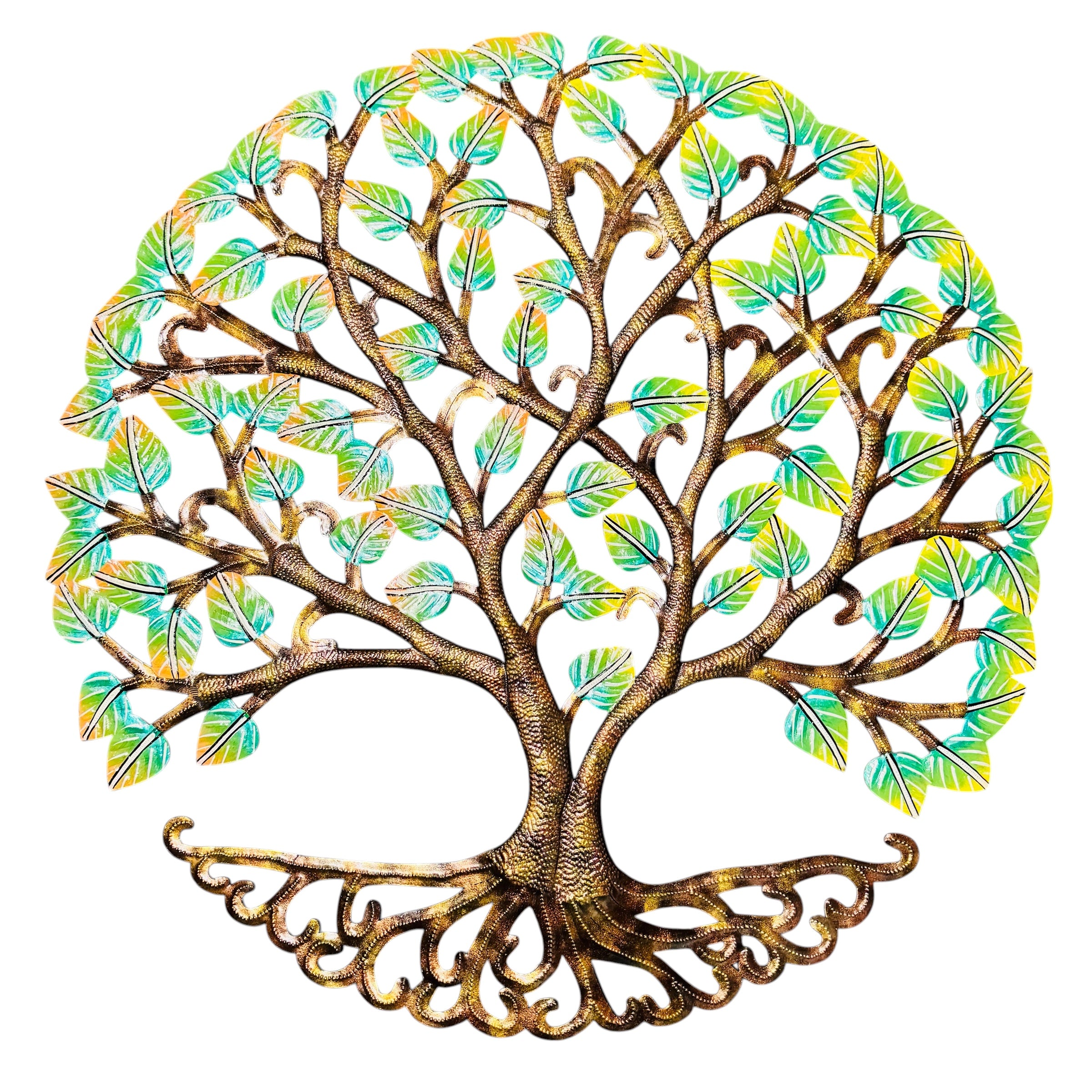 Jumbo Green and Gold Tree of Life