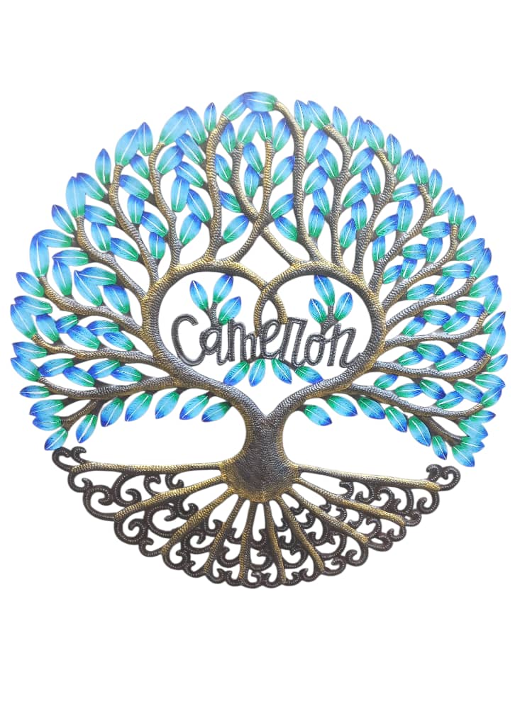 Heirloom Blue Heart Tree of Life