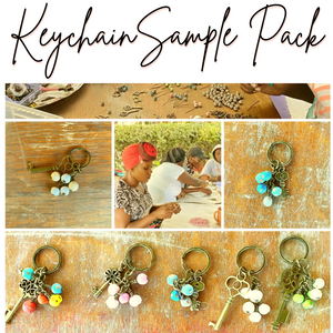 Set of Five Assorted Keychains