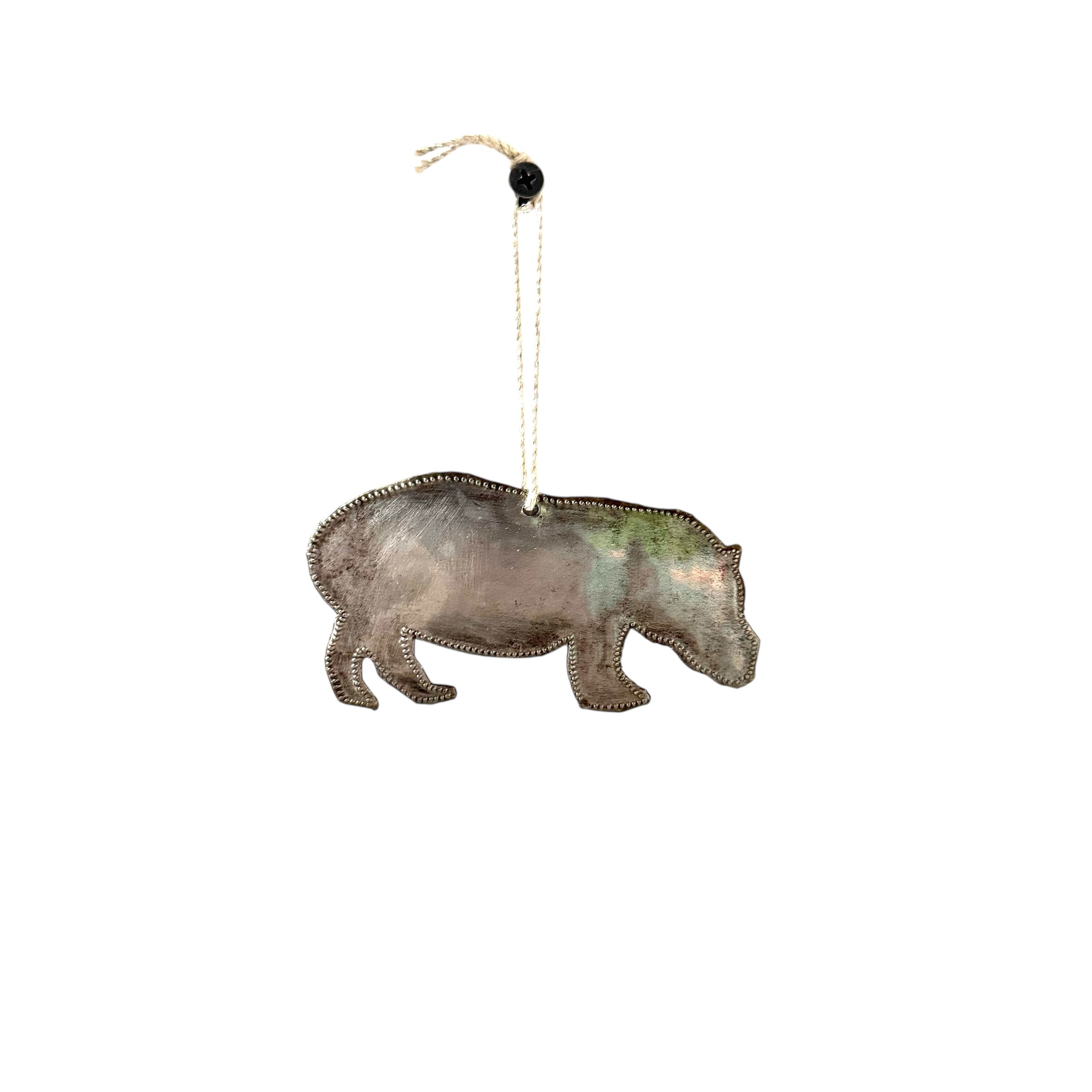 Hippo Ornament- Style 2