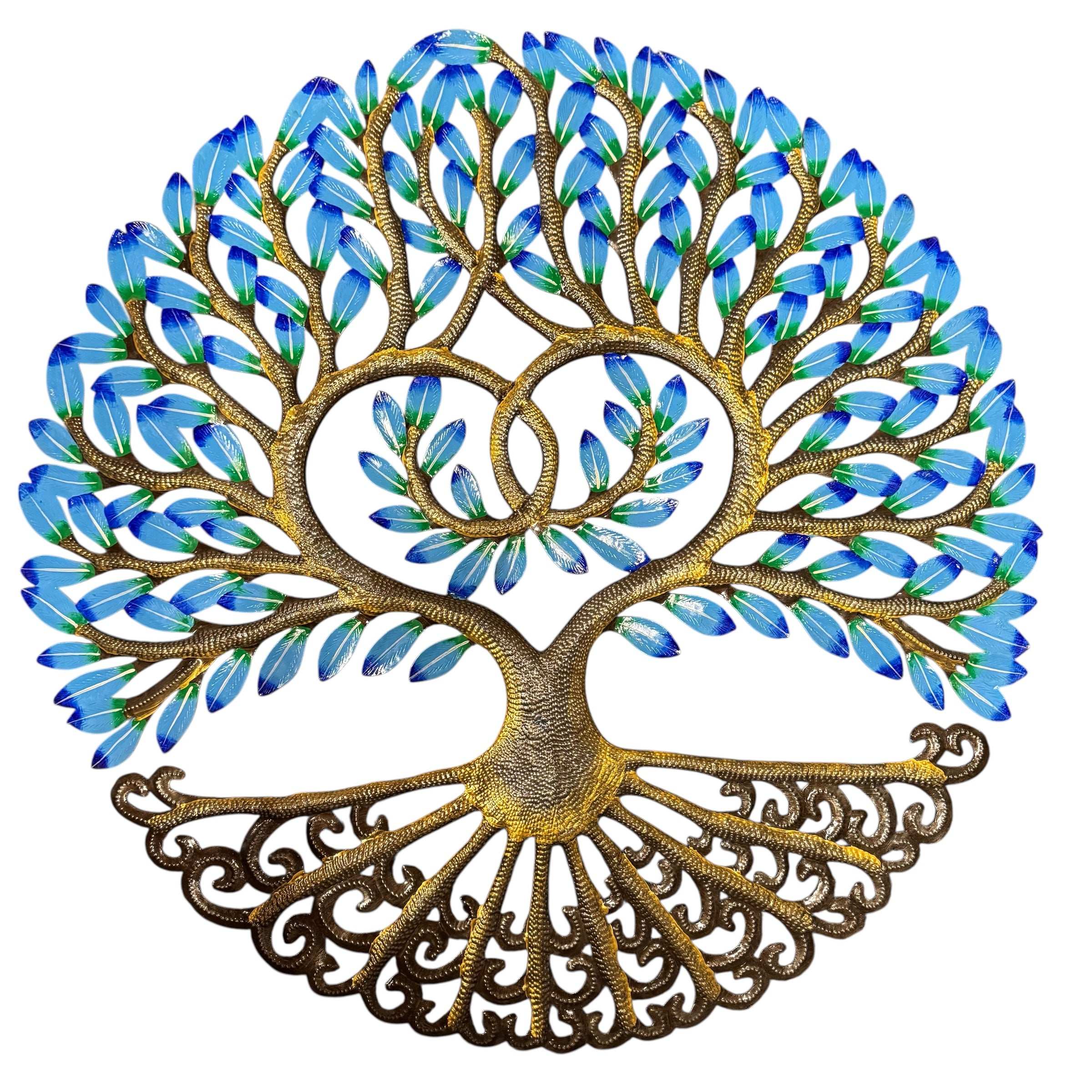 Jumbo Blue Heart Tree of Life