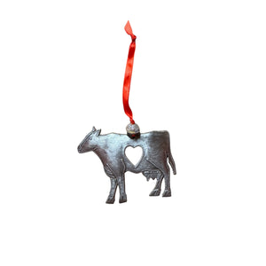 Cow Heart Ornament