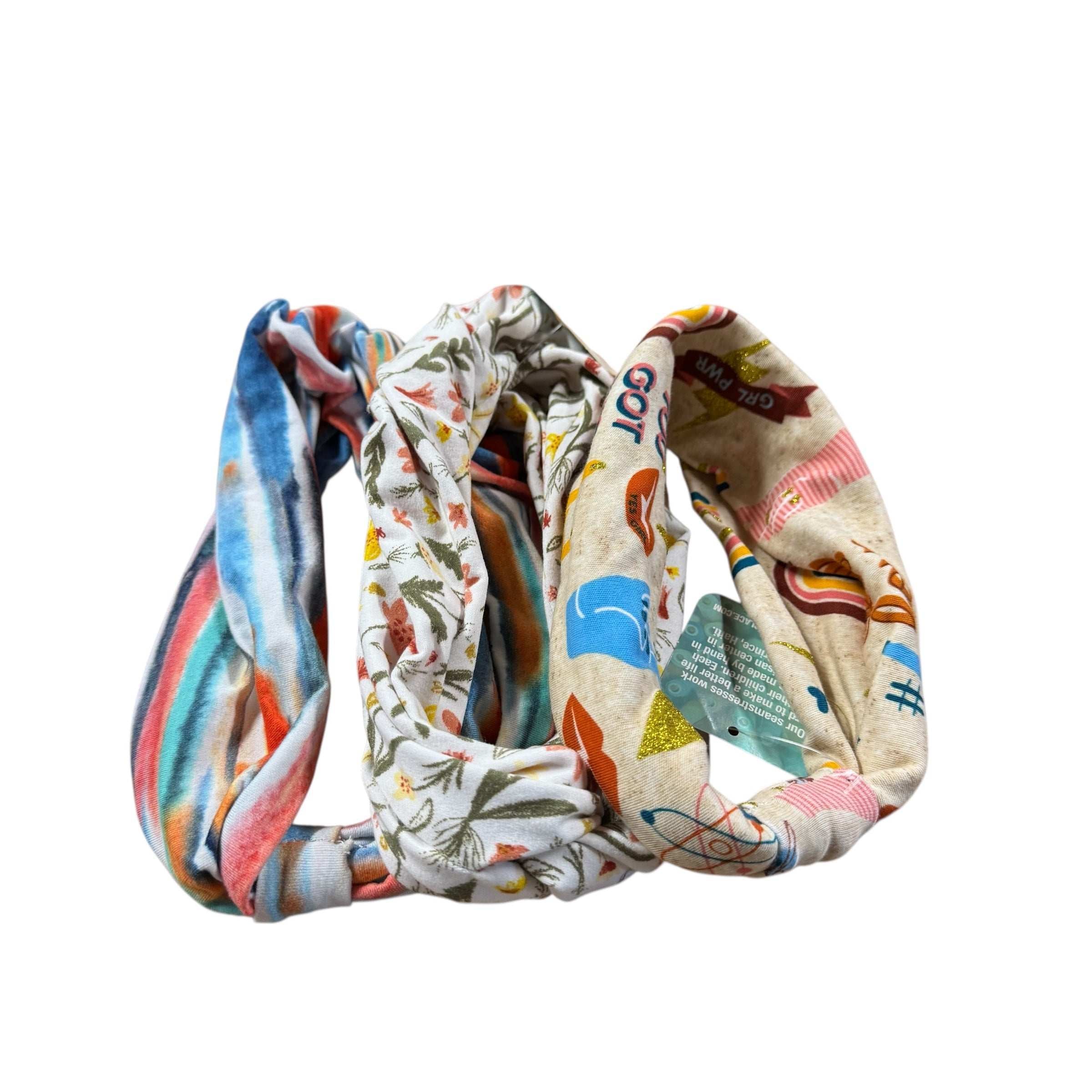 Headbands (Set of 3)- Happy Days