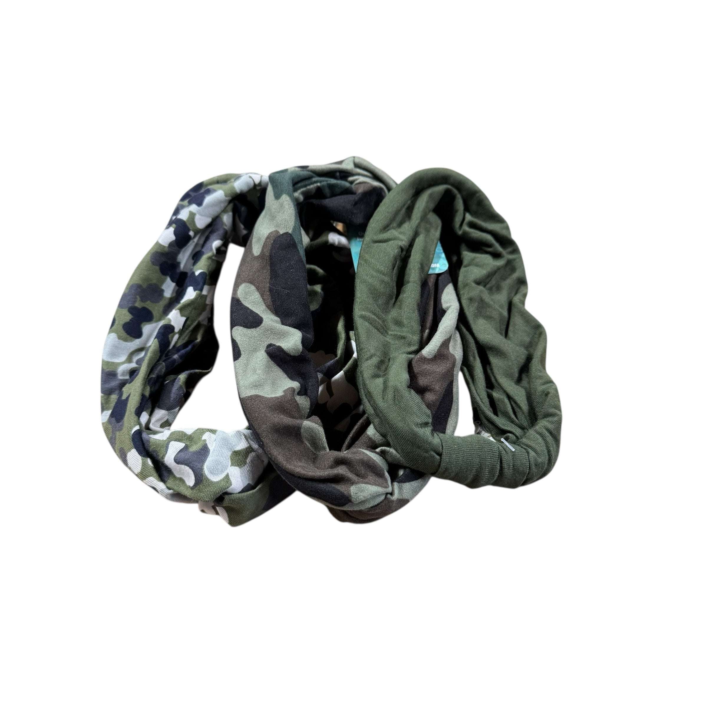 Headbands (Set of 3)- Camo Girl