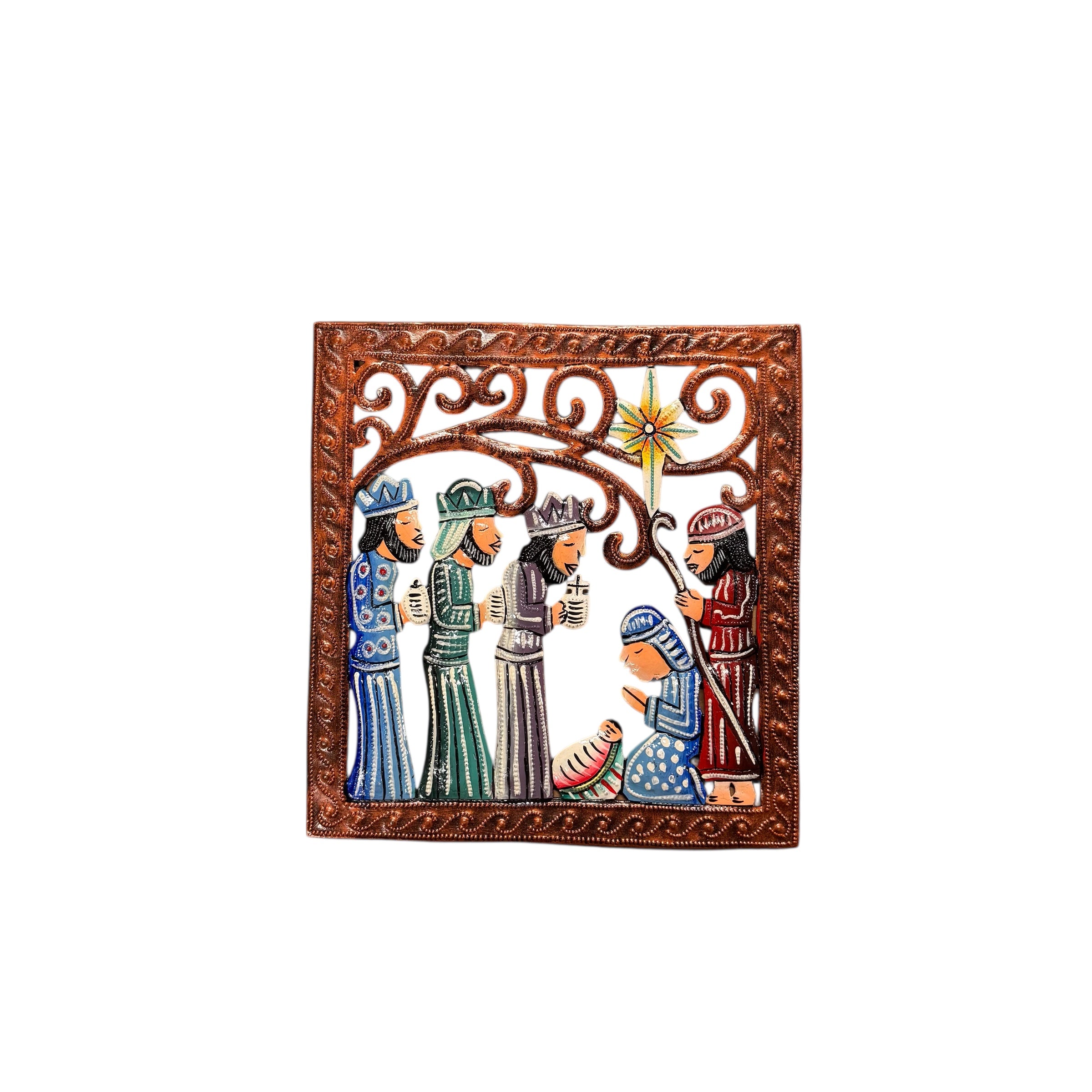 Nesmy Small Square Nativity