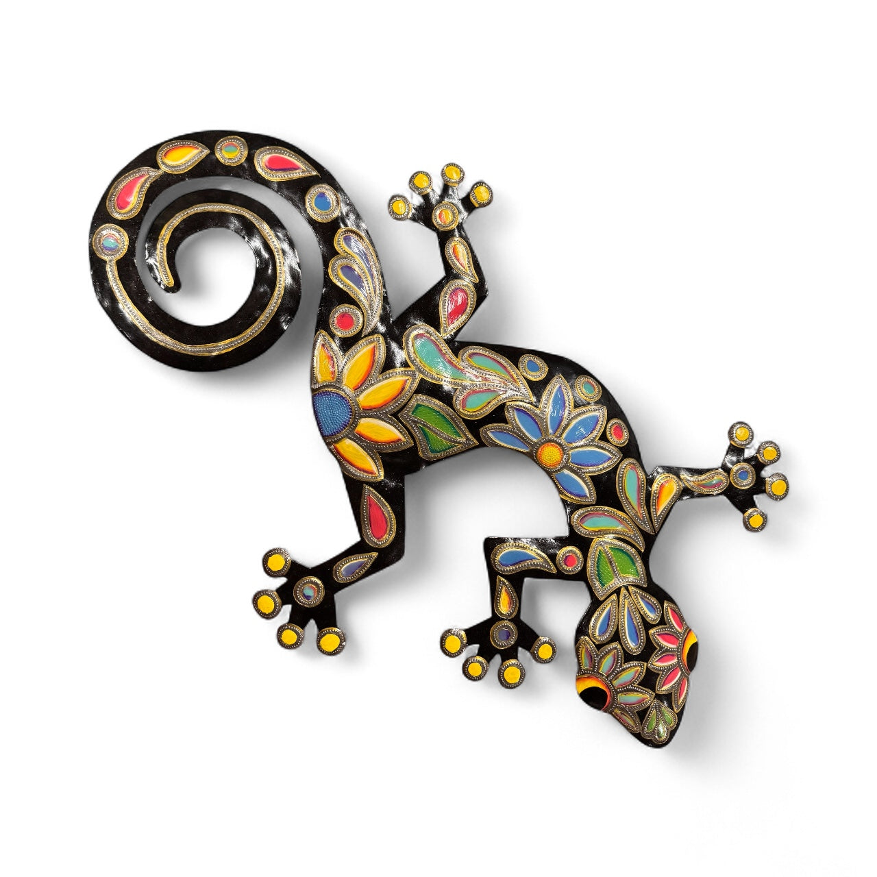 XL Painted Gecko- Black