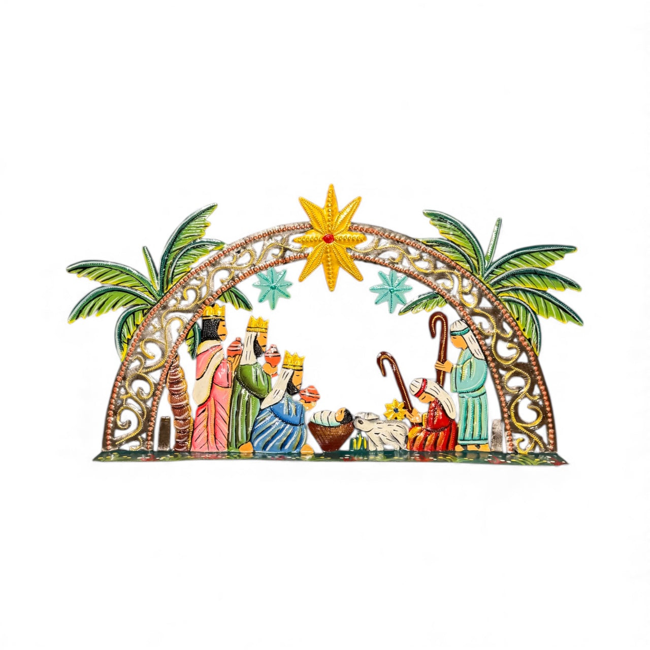 Arched Palms And StarNativity