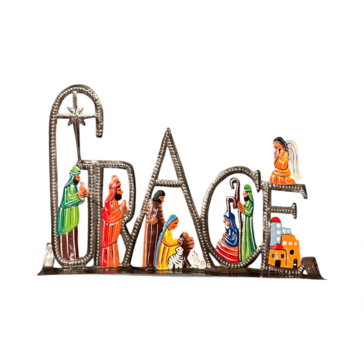 Grace  Nativity Painted