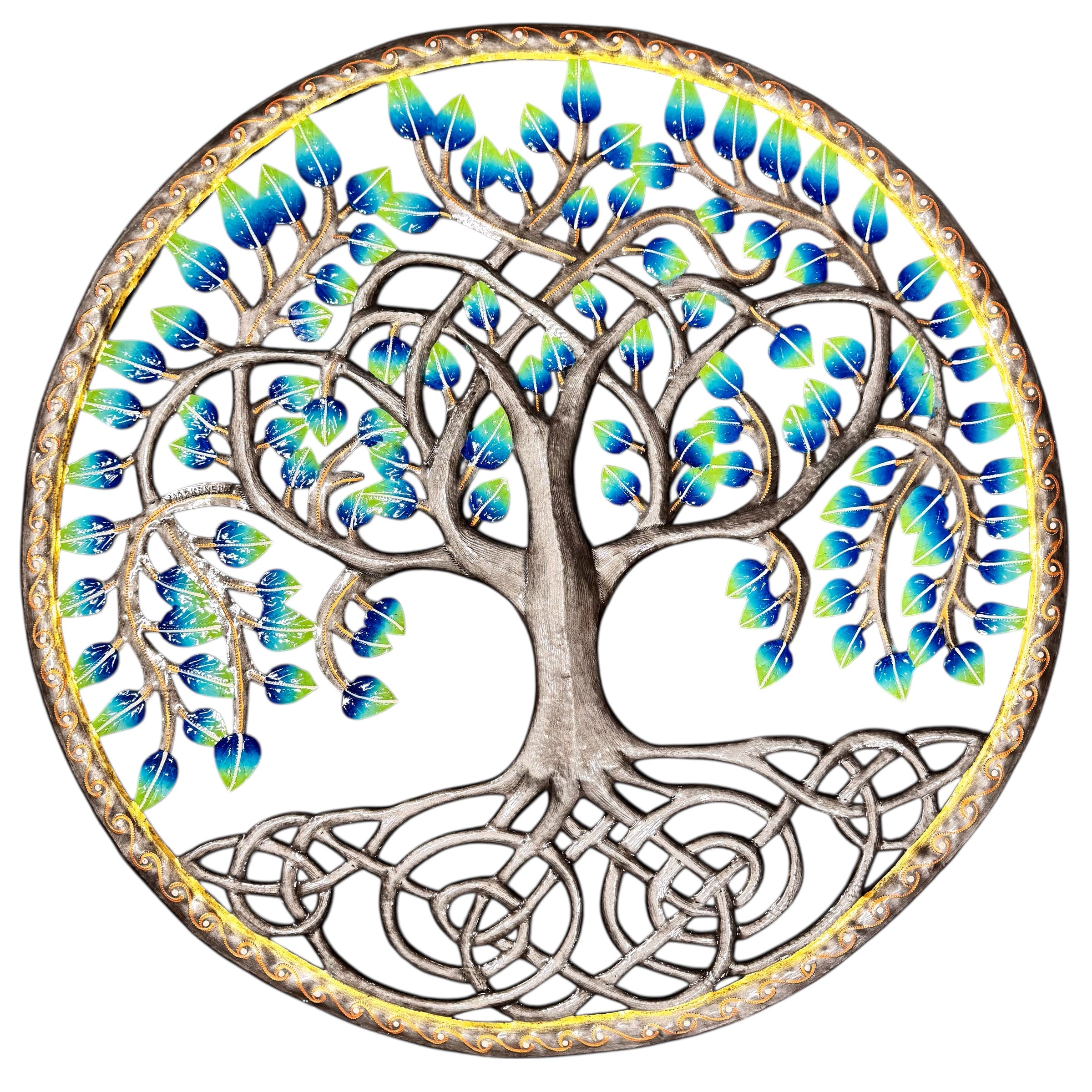 Jumbo Celtic Tree of Life- Blue