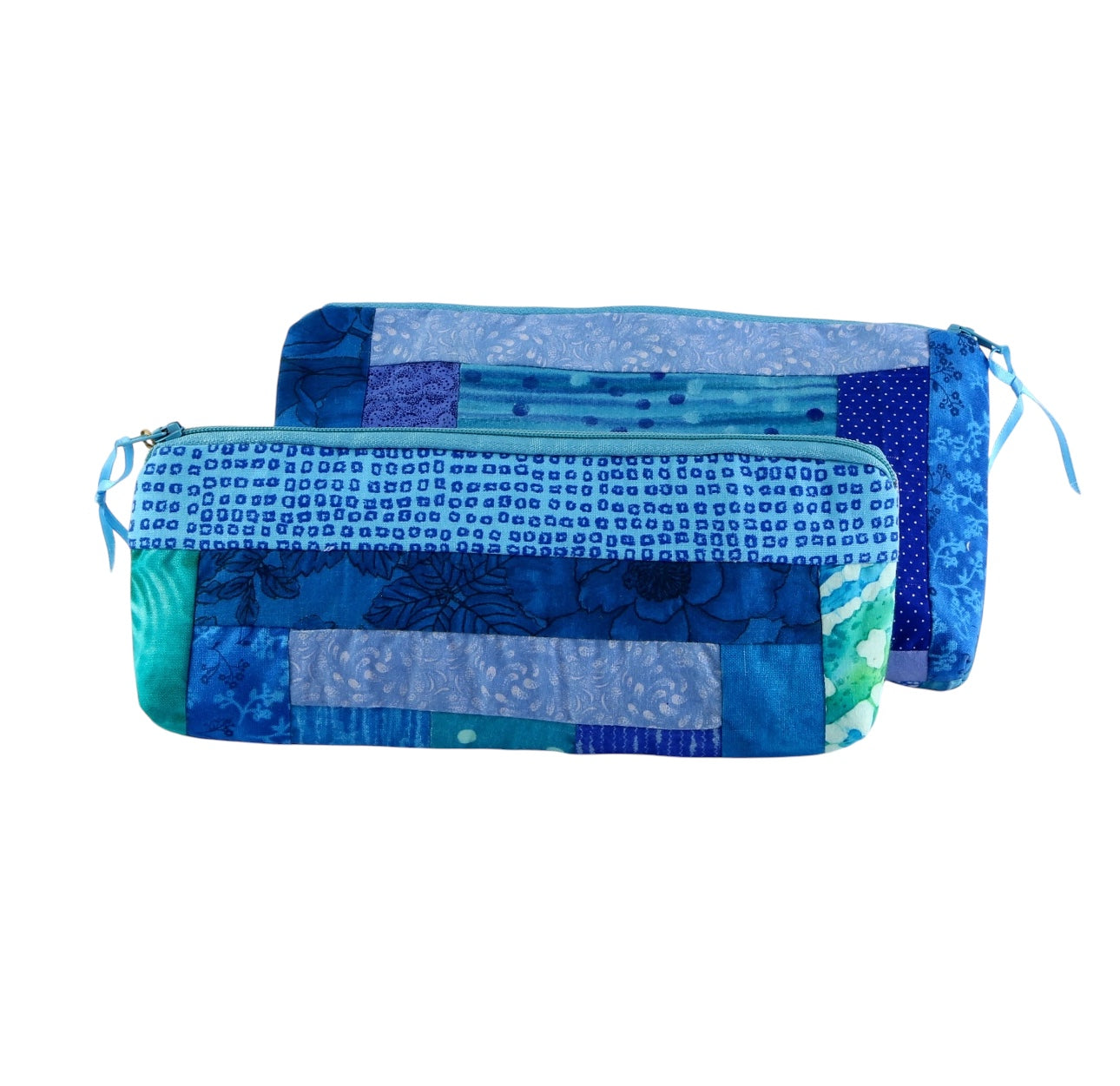 'Kwilt Fou' Quilted Zipper Pouch Set