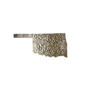 Oklahoma Floral Metal Art