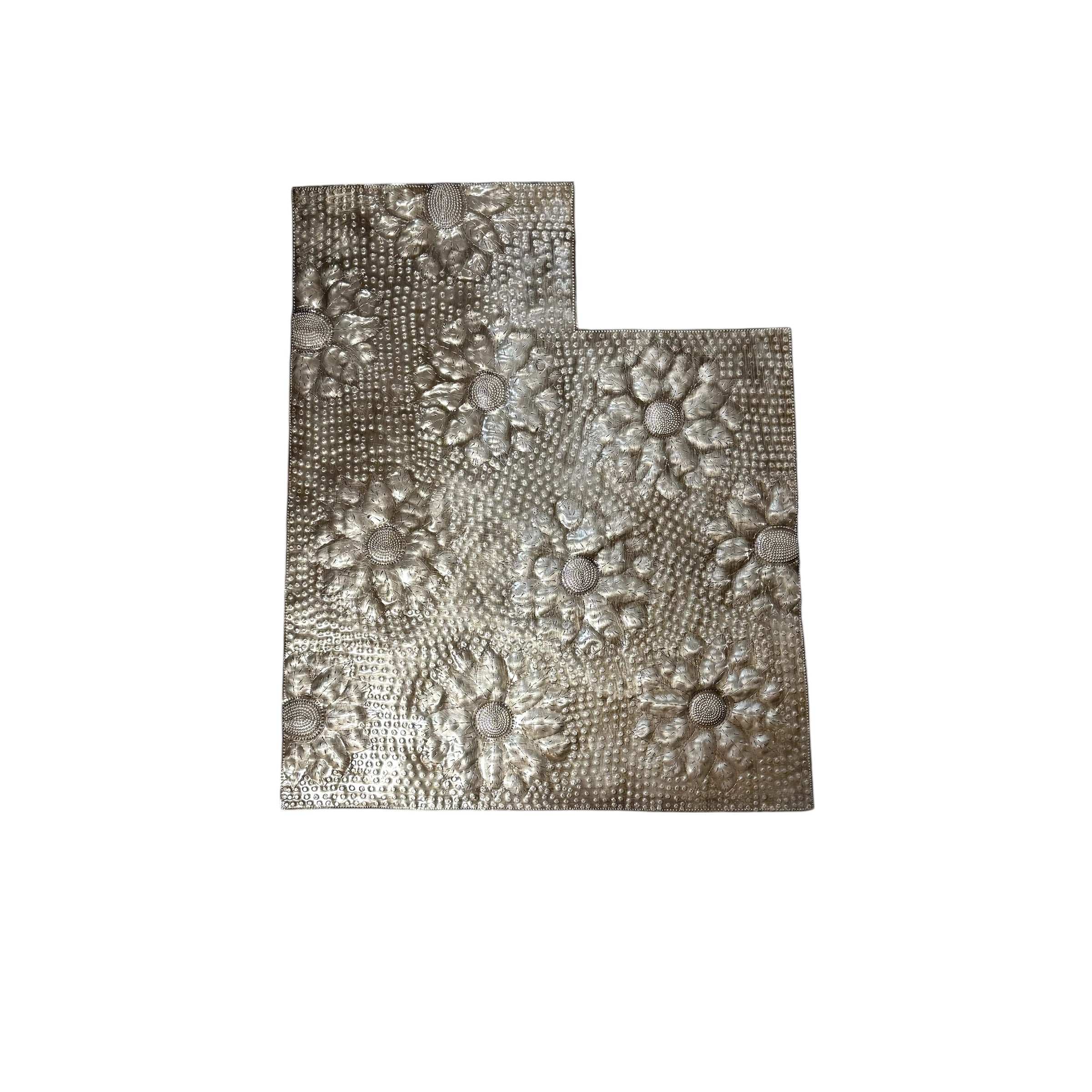 Utah Floral Metal Art