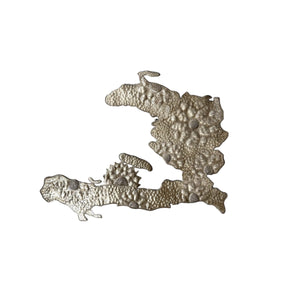 Haiti Floral Metal Art