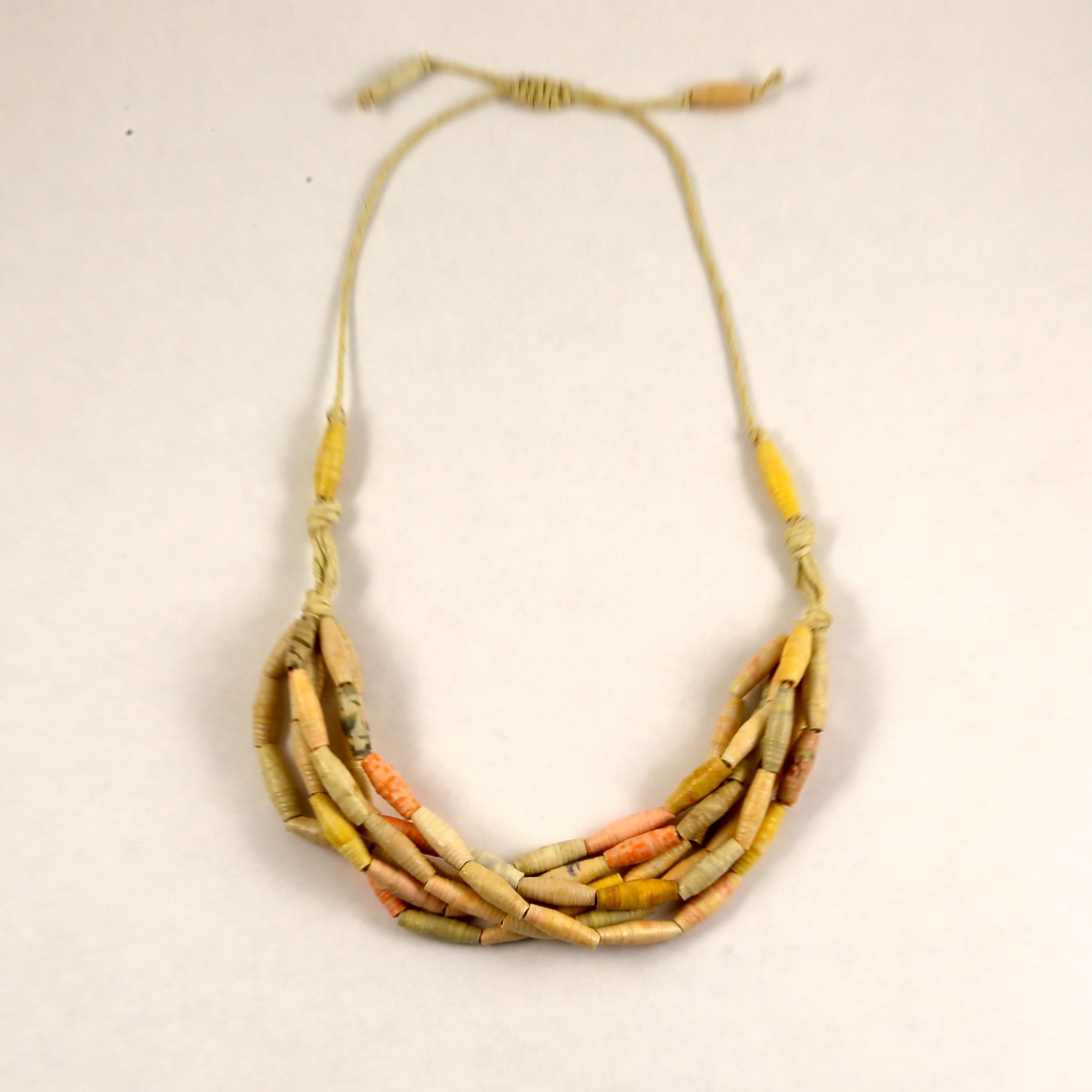 Handmade Bead Statement Necklace