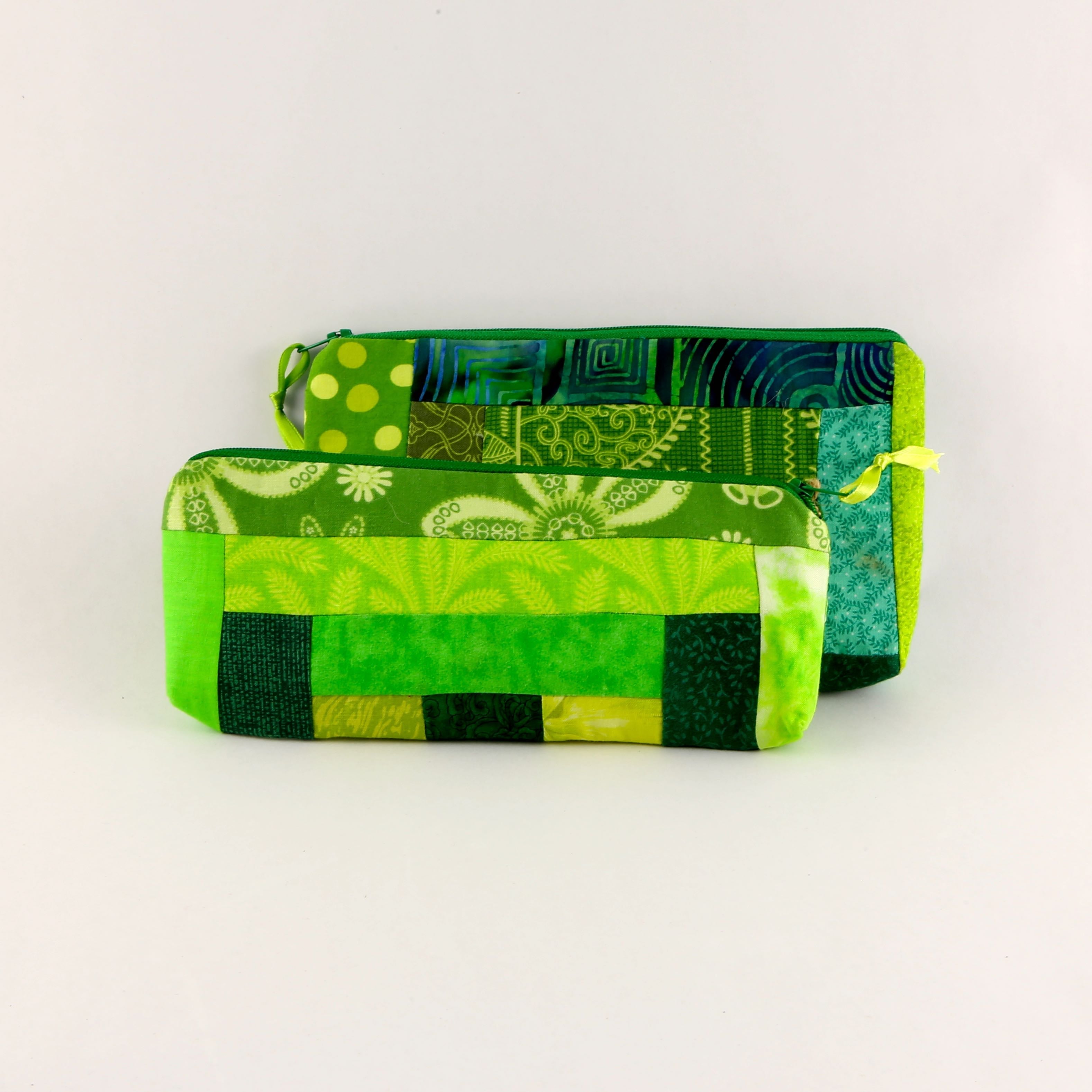 'Kwilt Fou' Quilted Zipper Pouch Set