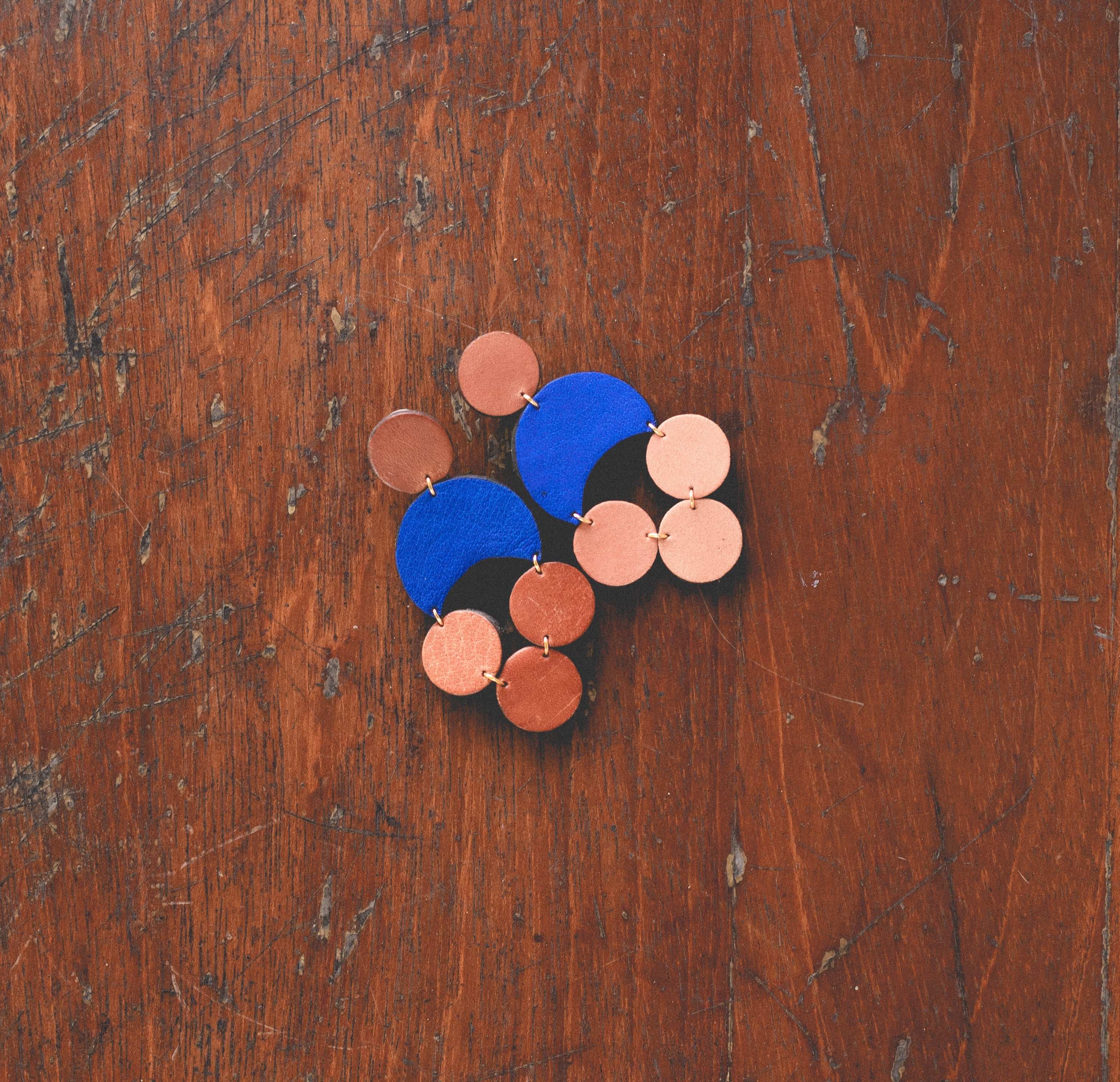 Kavakia Leather Earrings