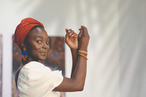 Kavakia Leather Earring