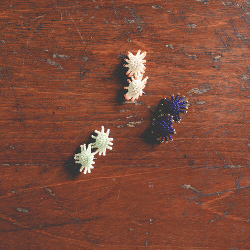 Beaded Sunburst Earring