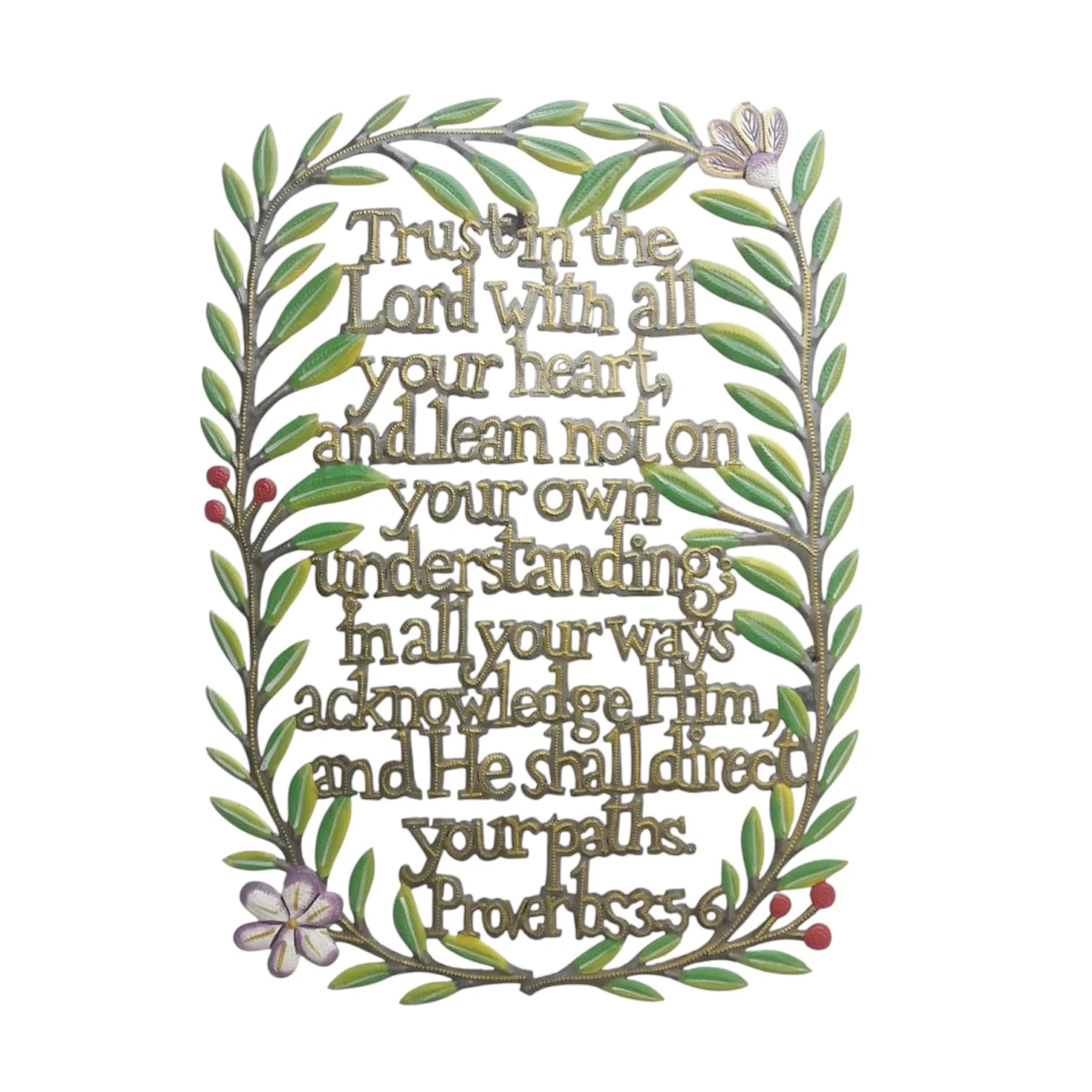 Proverbs 3:5-6 #1