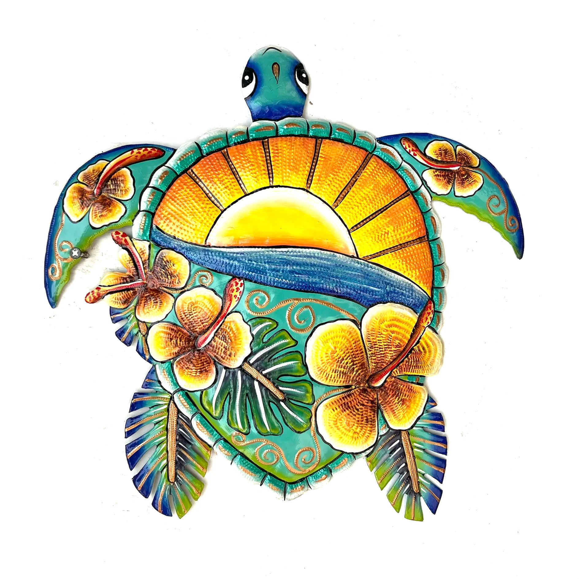 Sunrise Hibiscus Turtle