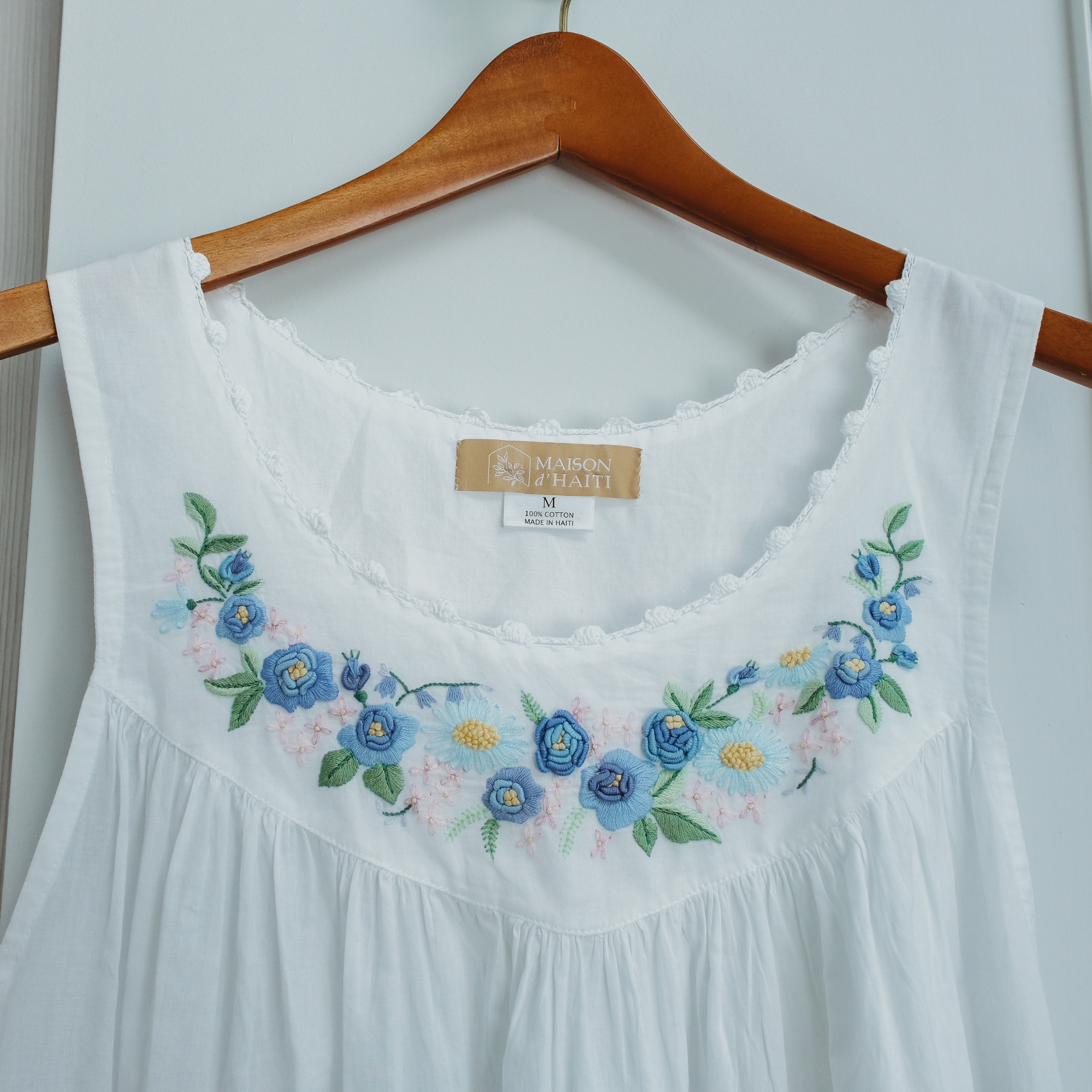 Rosebud Nightgown - Blue