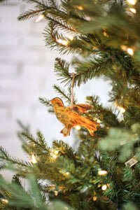 Dove Horn Ornament