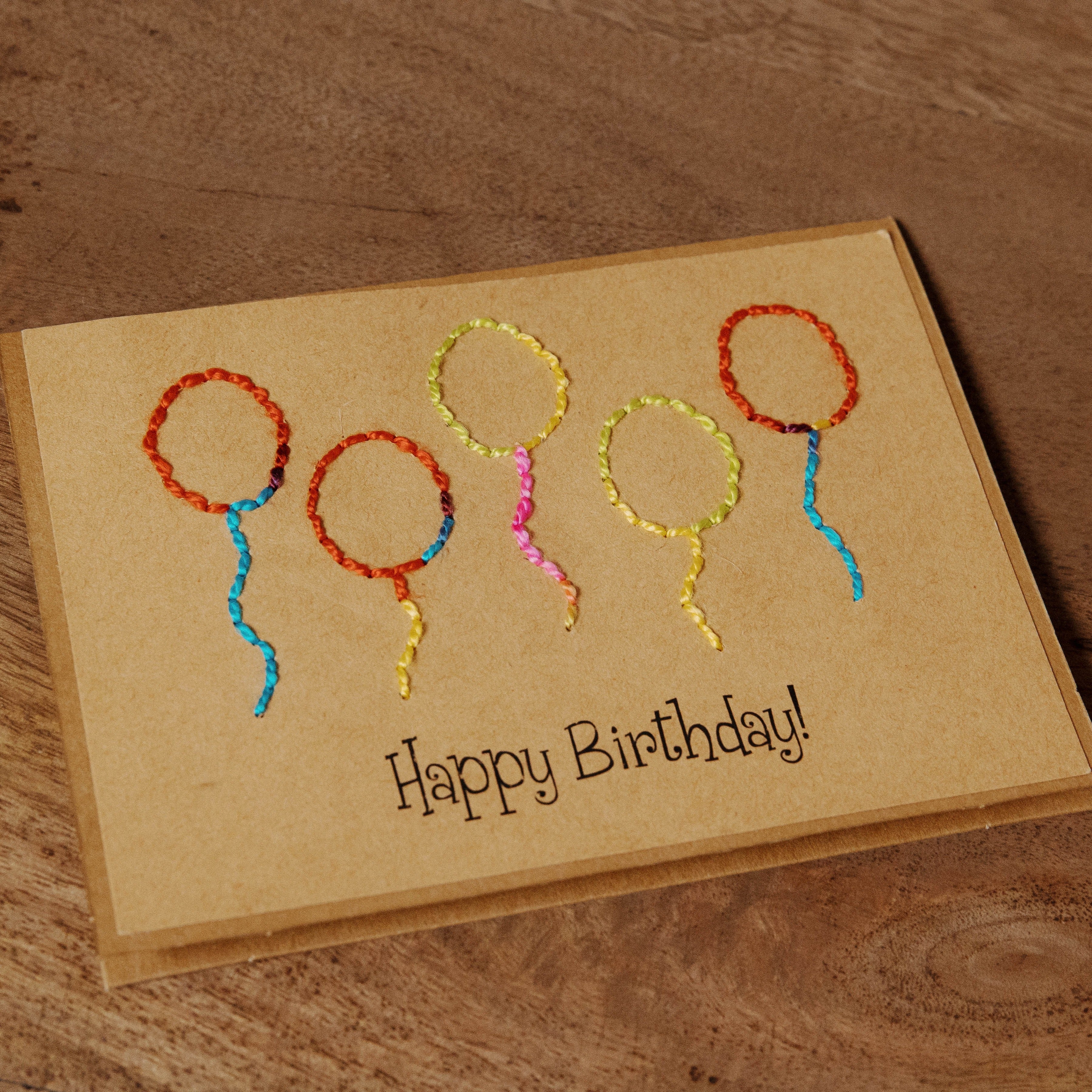 Happy Birthday Balloons Greeting Cards