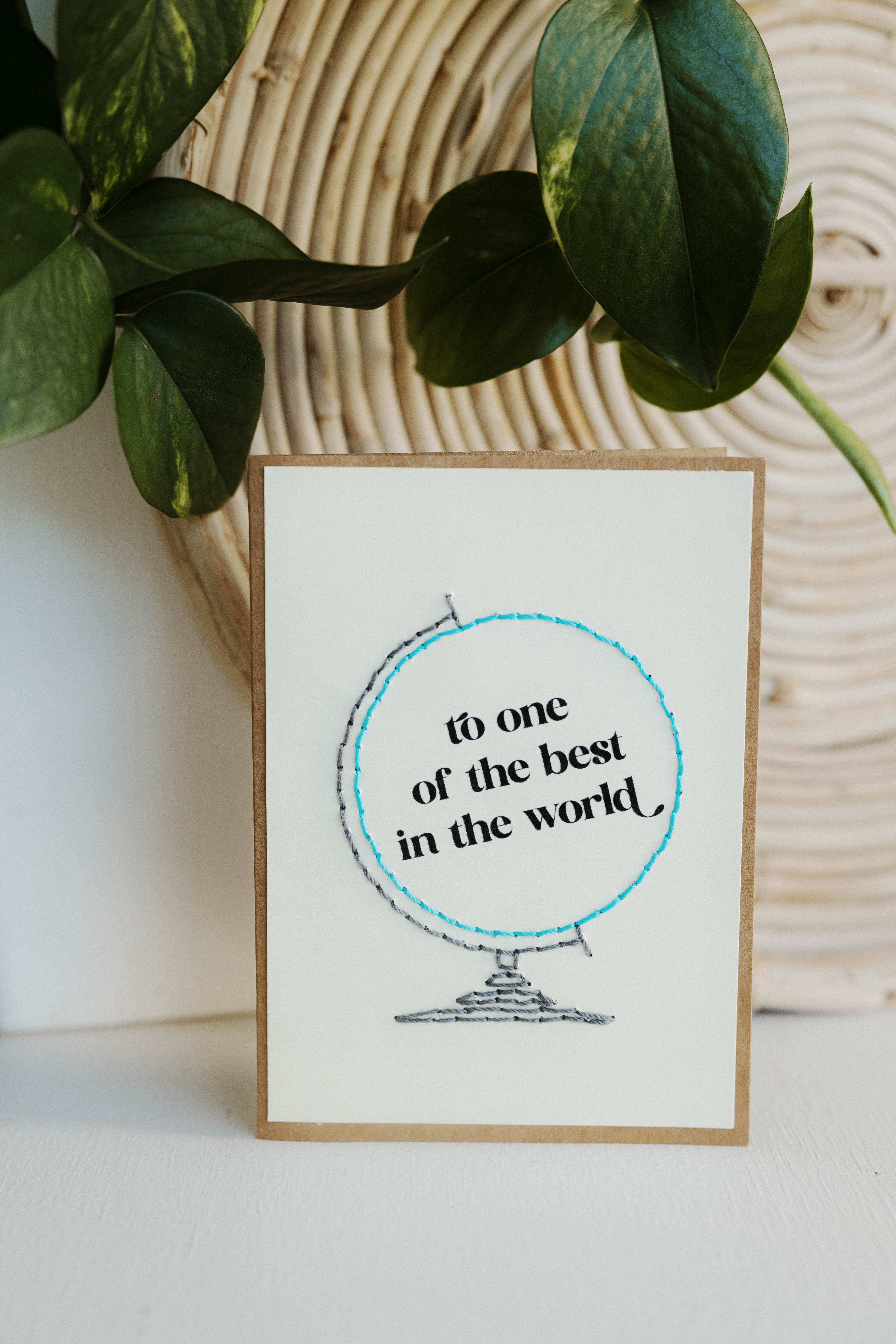 Best in the World Greeting Card