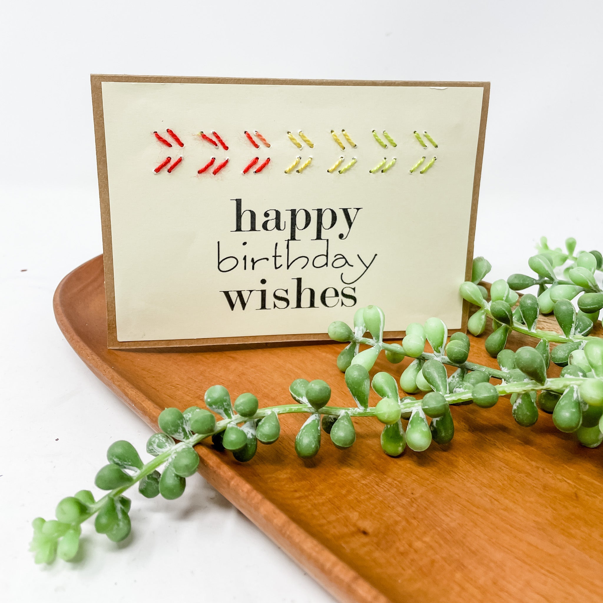 Chevron Birthday Greeting Cards