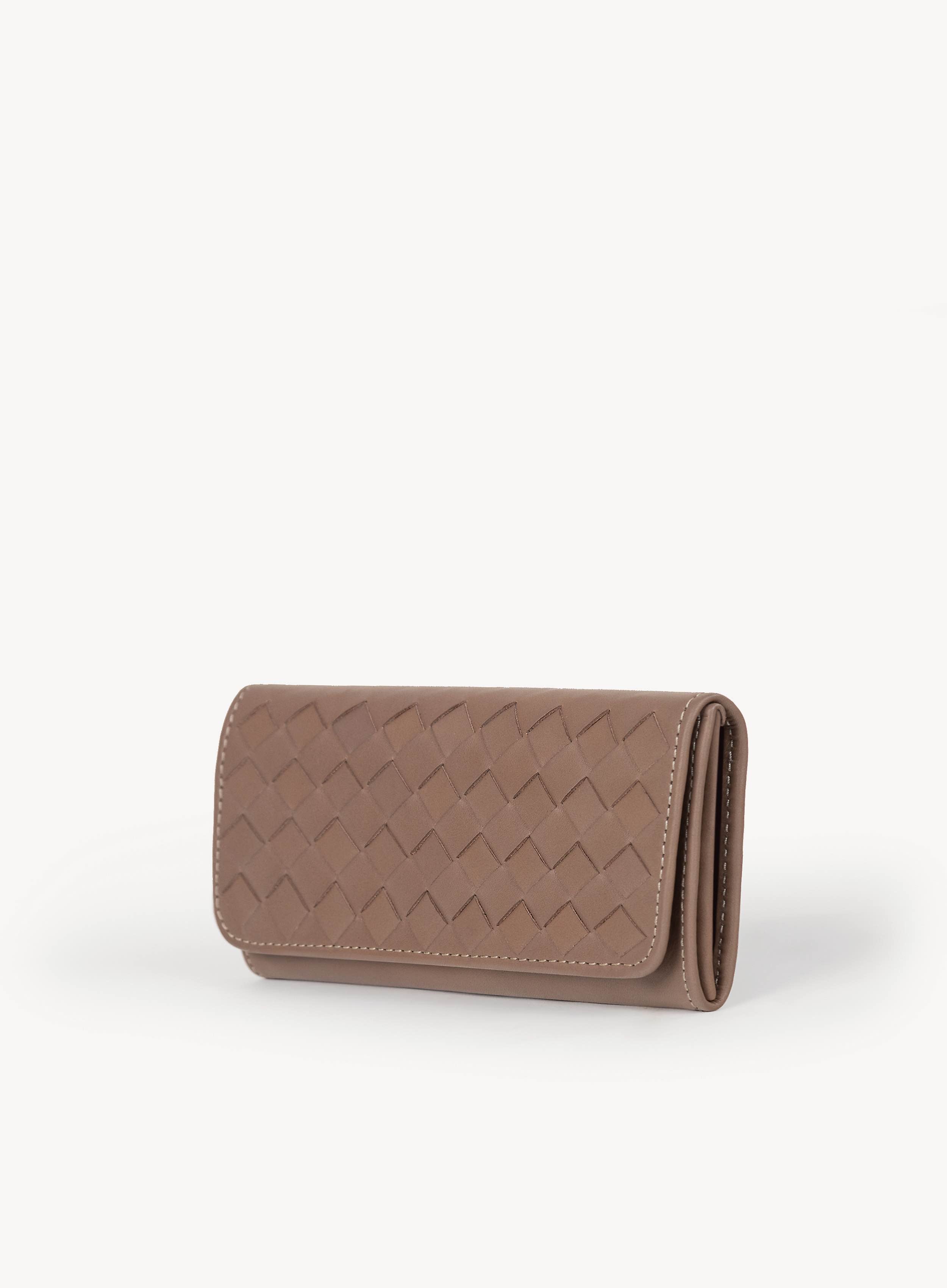 Trifold Wallet - Sale - Taupe