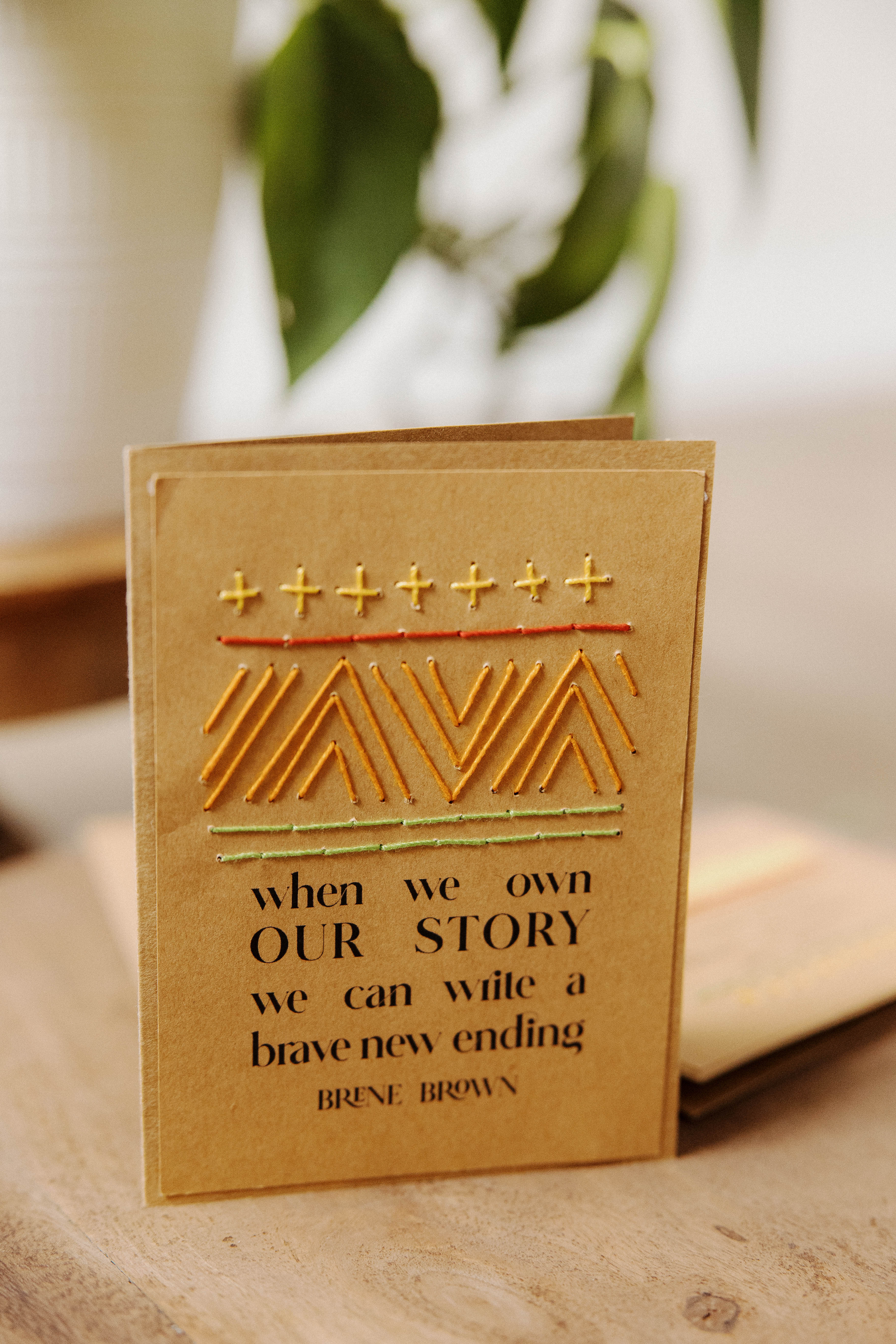 Come Alive - Brene Brown Greeting Cards