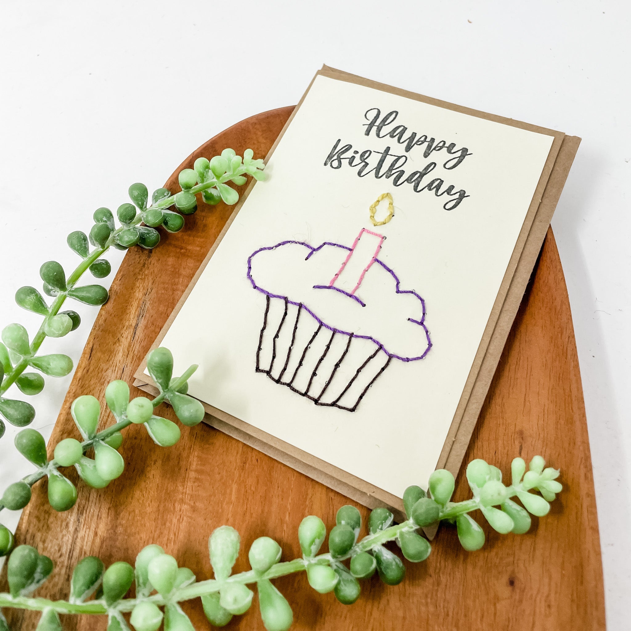 Birthday Cupcake Greeting Cards