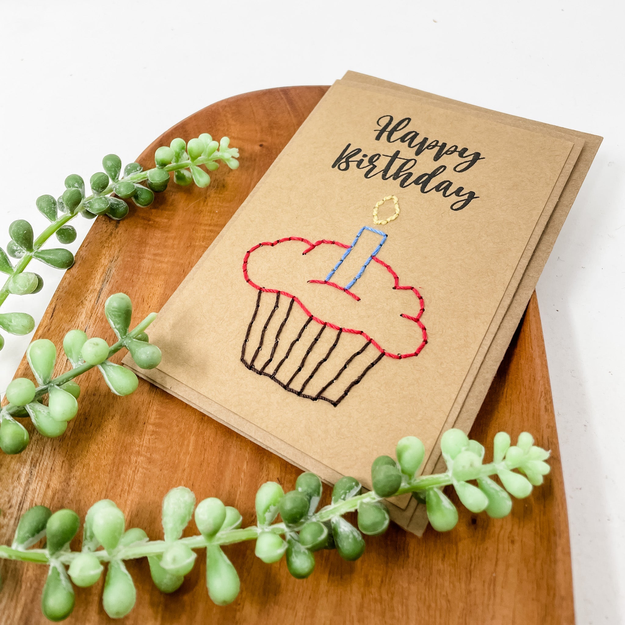 Birthday Cupcake Greeting Cards