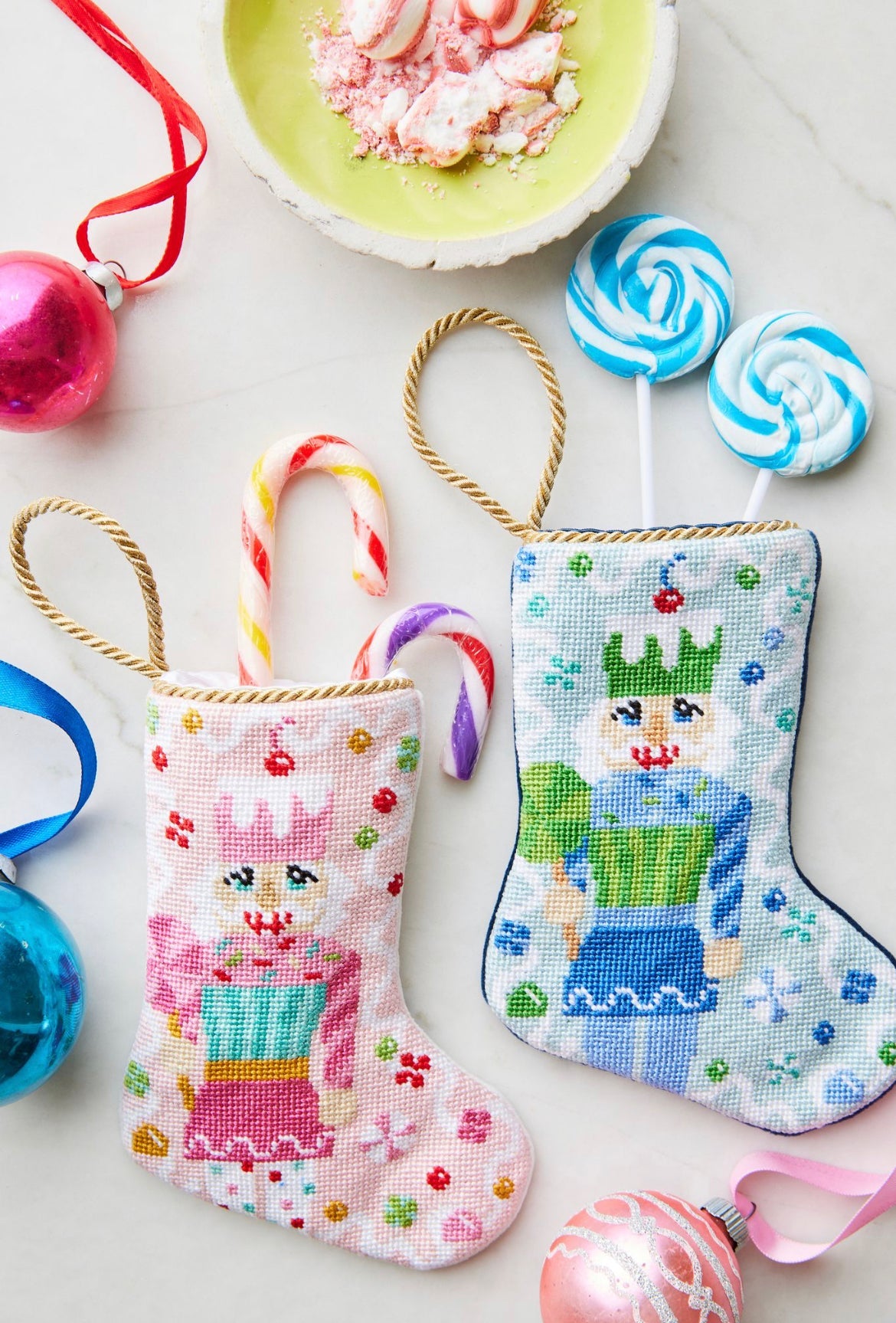 Sugary Sweet Nutcracker in Blue