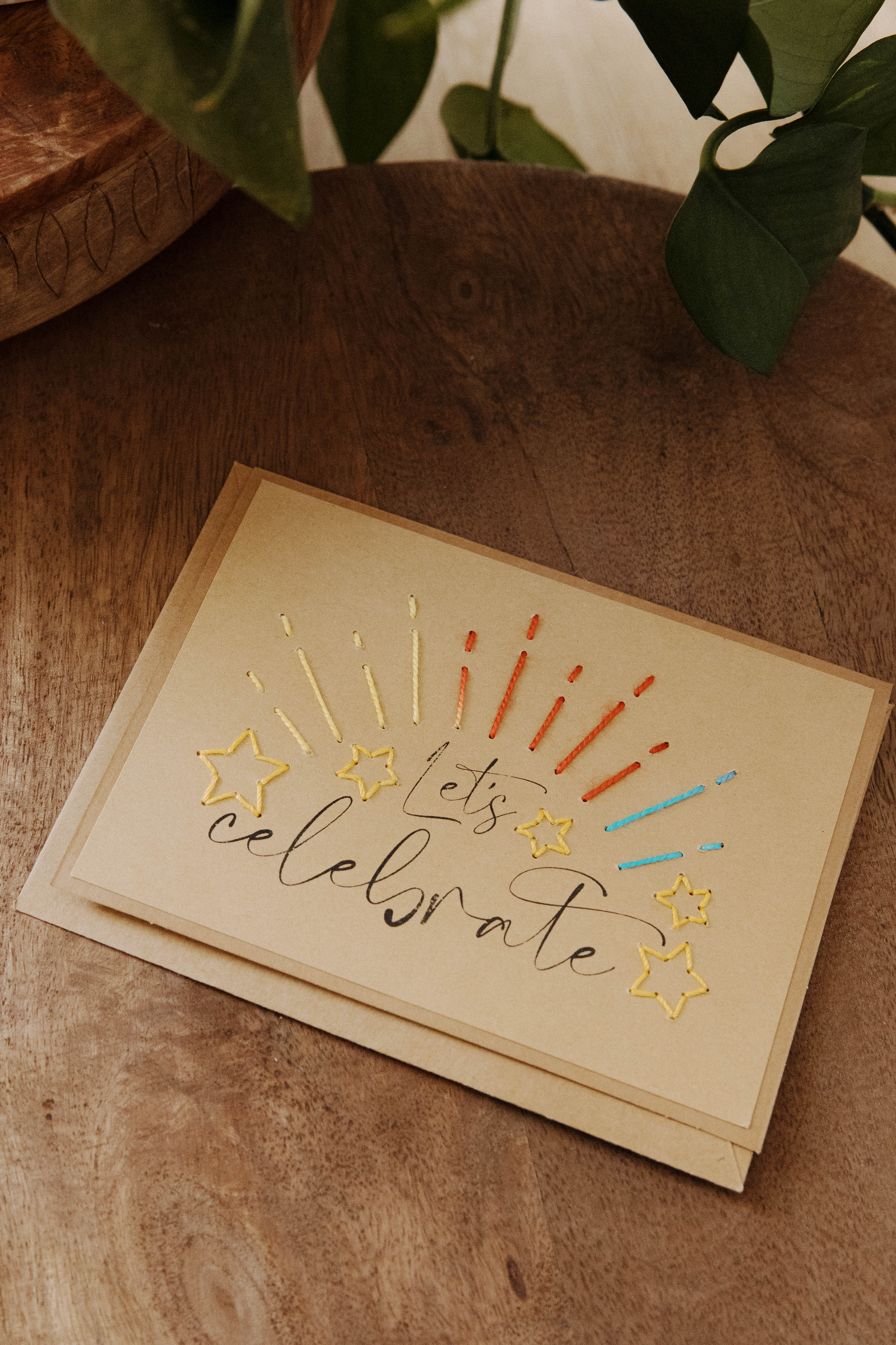 Let's Celebrate Greeting Card